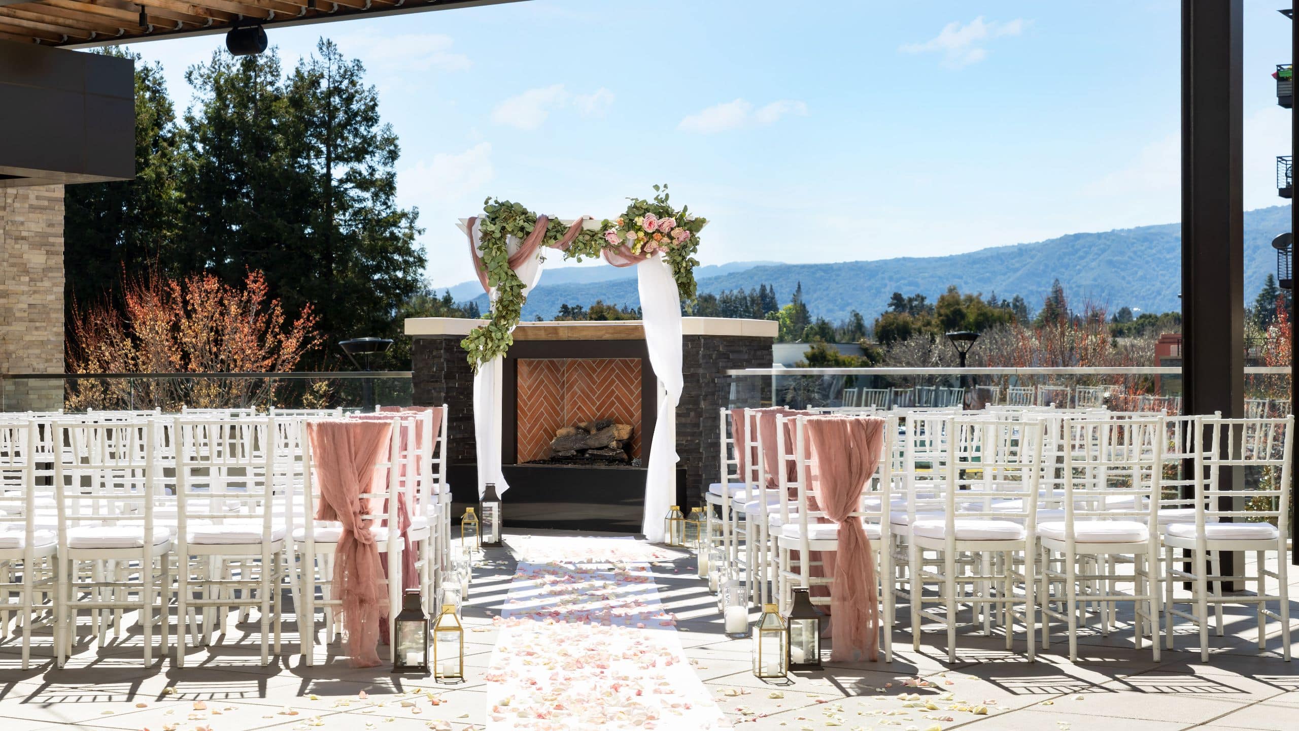 Hyatt Centric Mountain View Wedding Ceremony