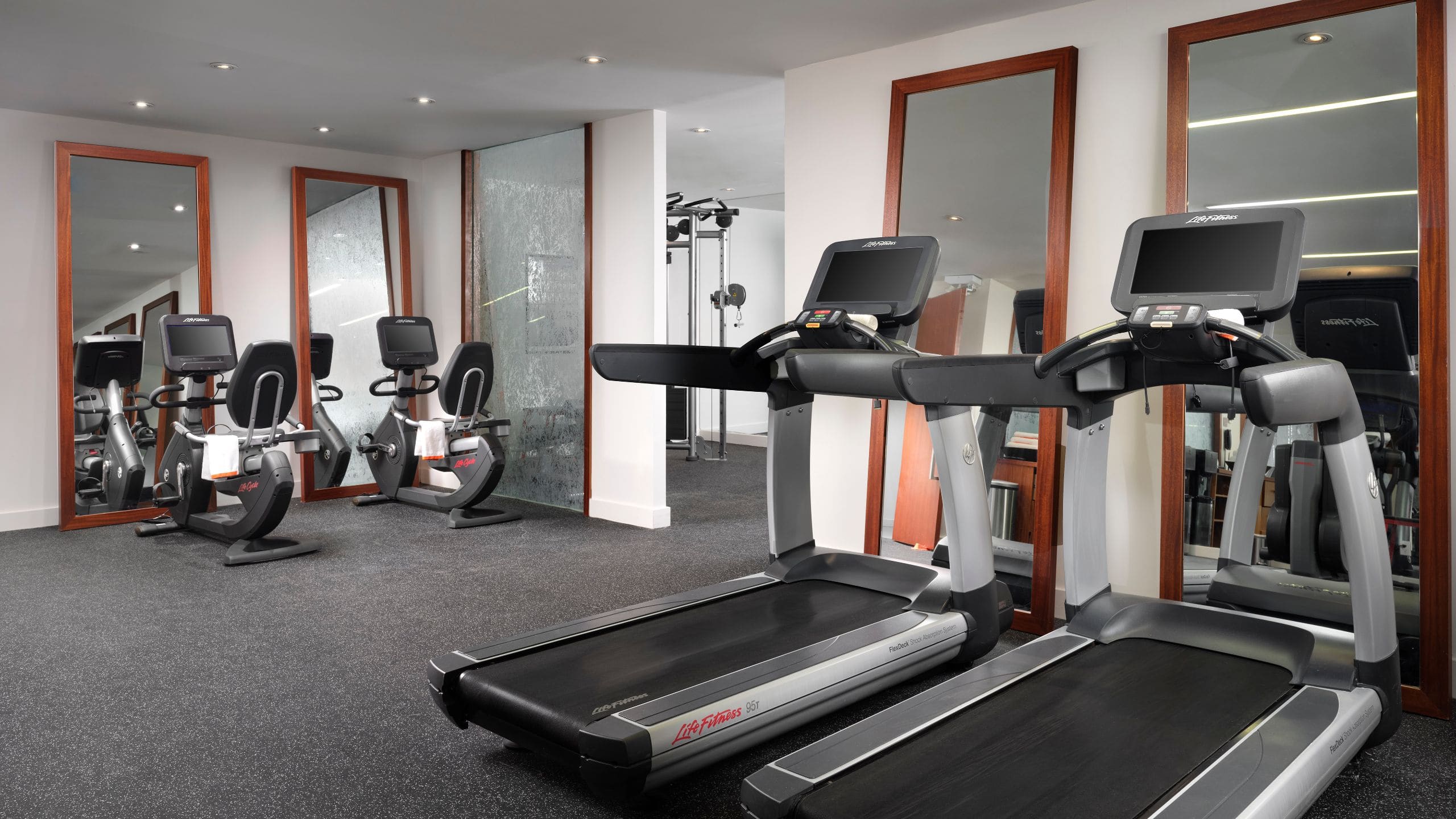 Hyatt Centric Wall Street New York Fitness Center Treadmills