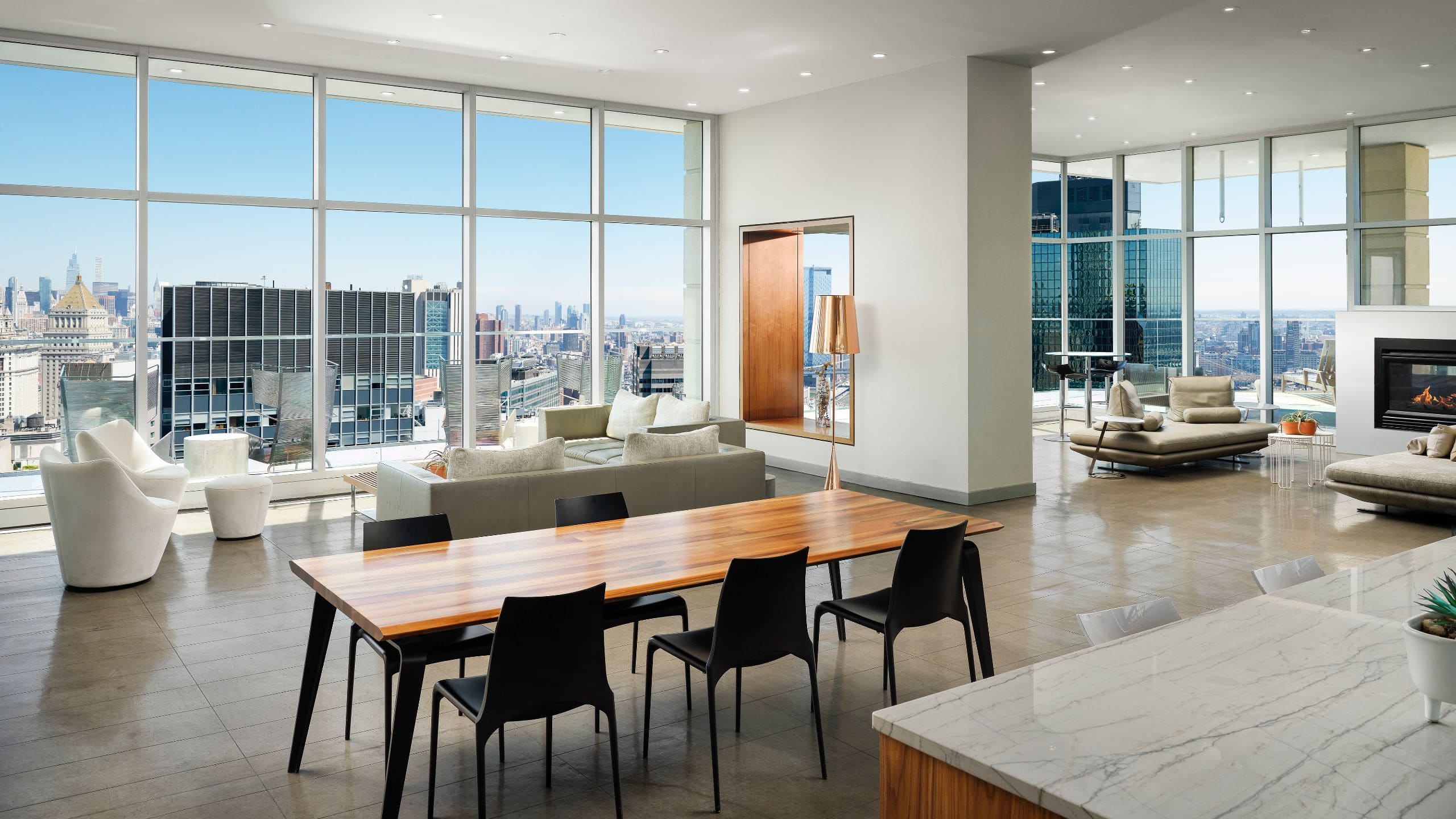 Hyatt Centric Wall Street New York Rooftop Bar Interior