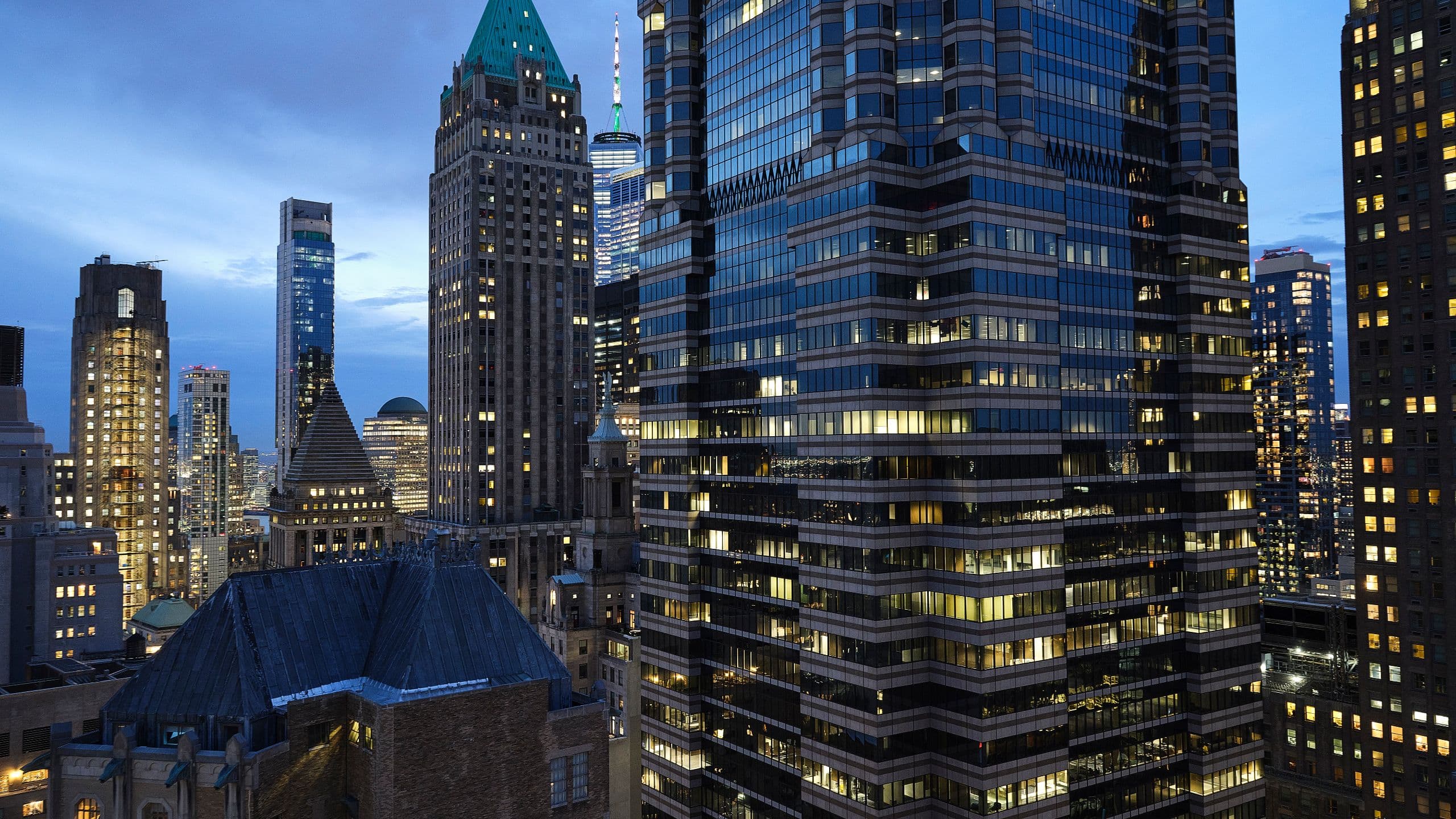 Hyatt Centric Wall Street New York Skyline Buildings