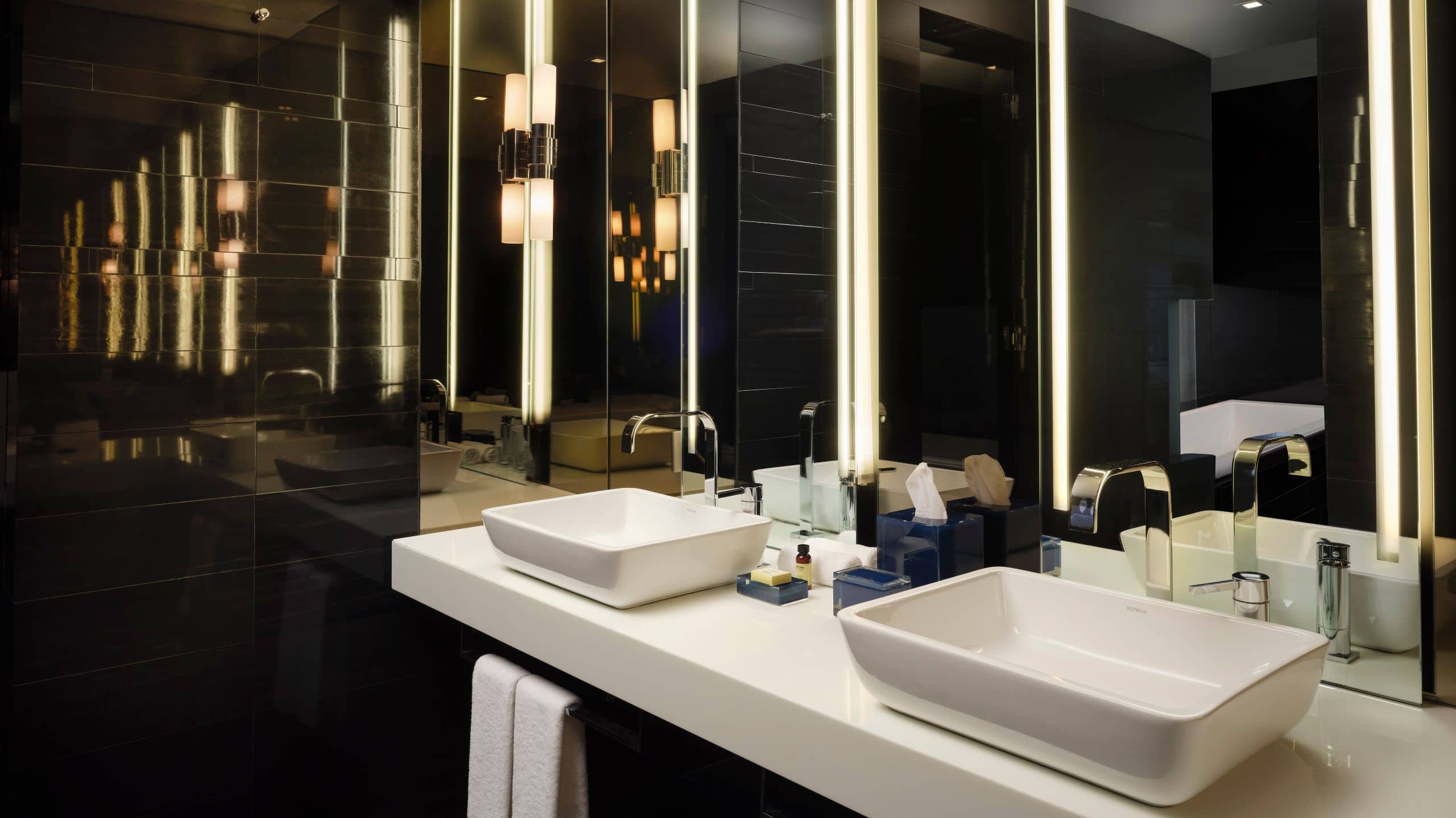 3 of 3 Hyatt Centric Wall Street New York Suite Bathroom Sinks