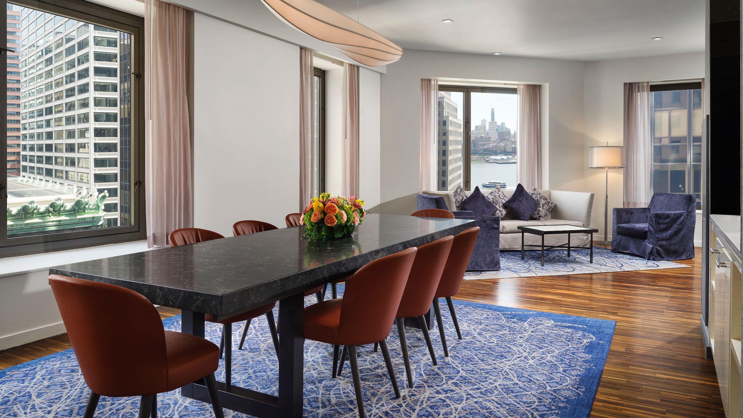 Hyatt Centric Wall Street New York Suite Dining Area