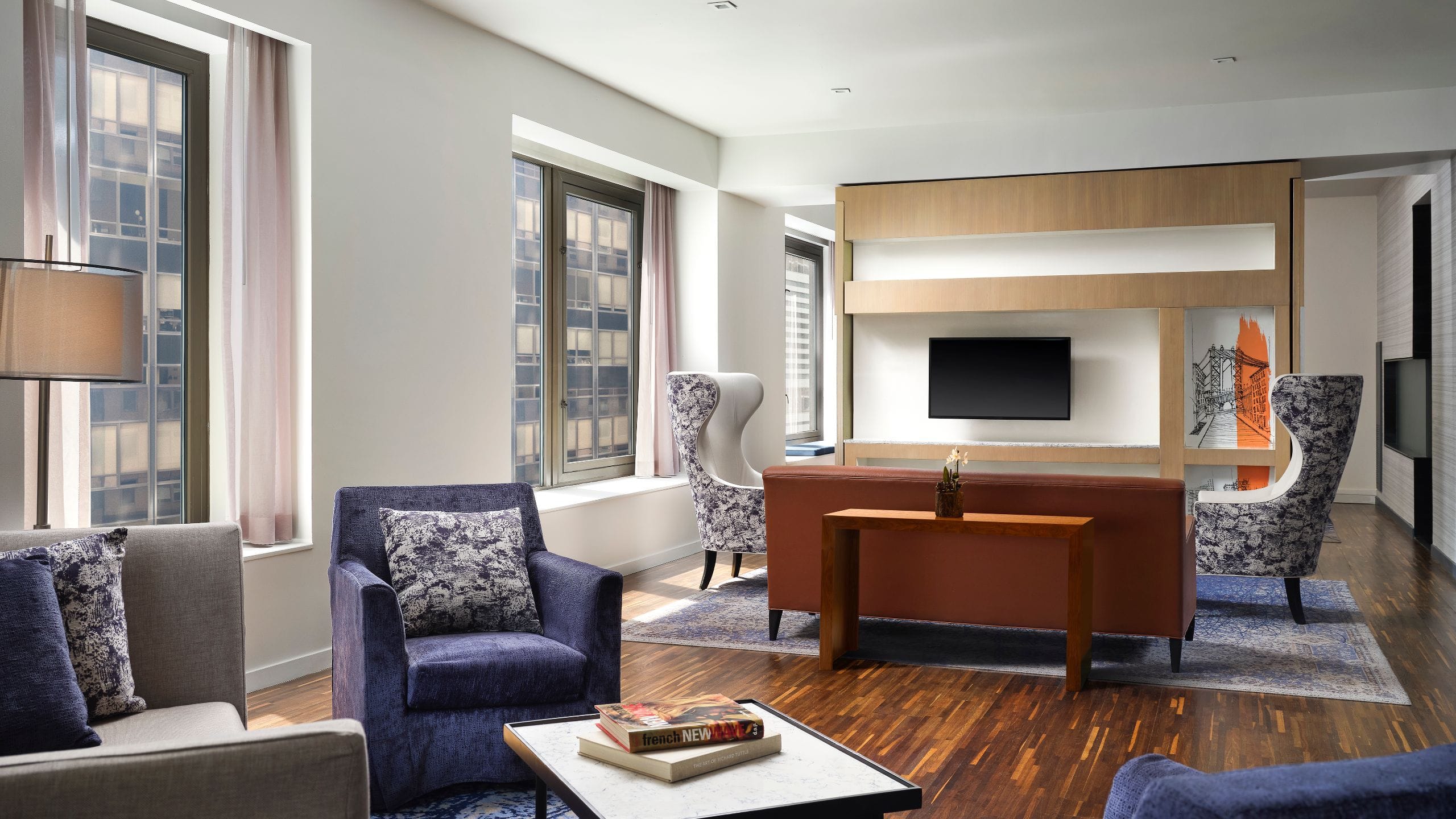 Hyatt Centric Wall Street New York Suite Living Room