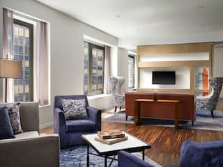 Hyatt Centric Wall Street New York Suite Living Room