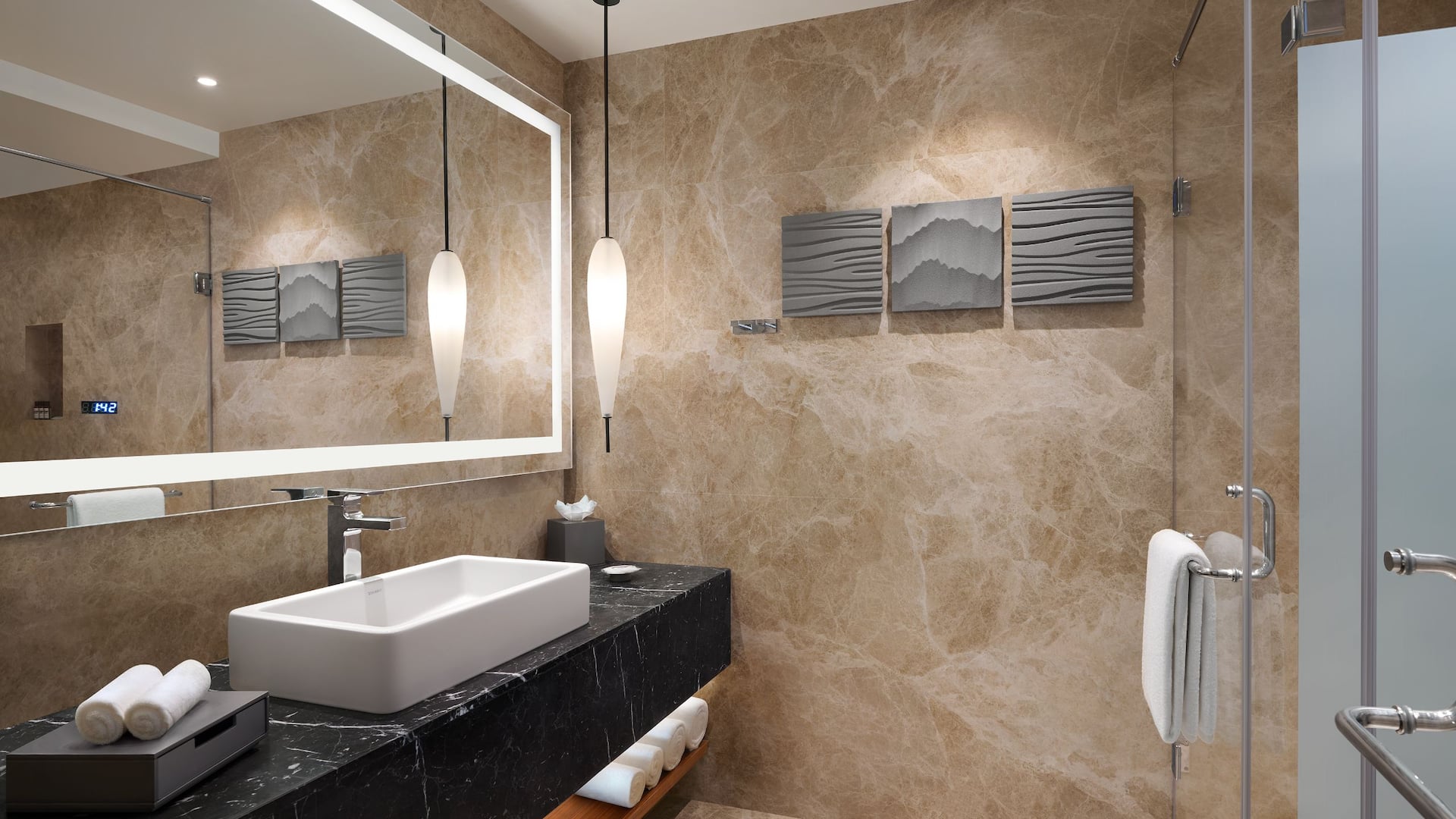 2 de 4 Hyatt Regency Dehradun Guest Bathroom