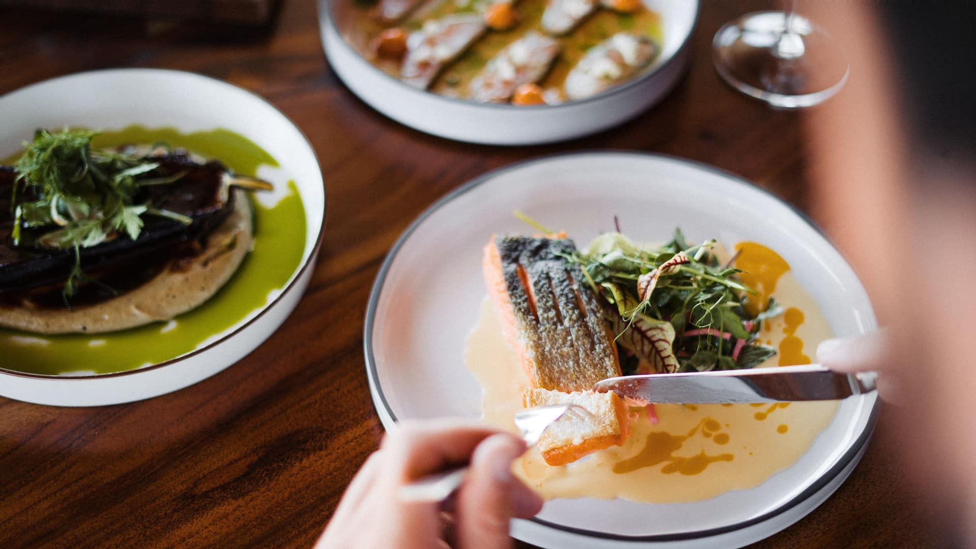 Park Hyatt Auckland Onemata Mothers Day Lunch Salmon