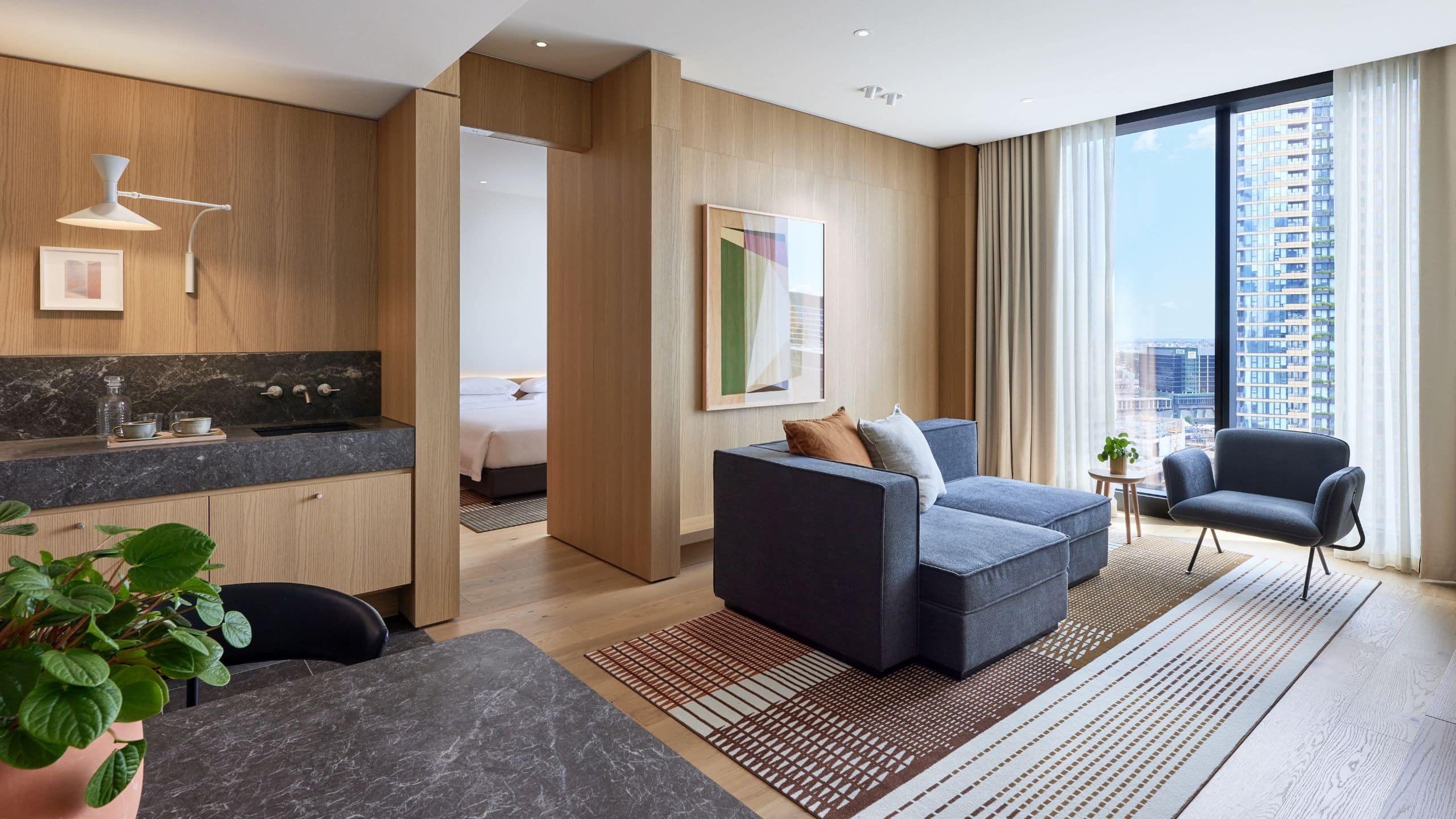 Hyatt Centric Melbourne Centric Suite Living Room