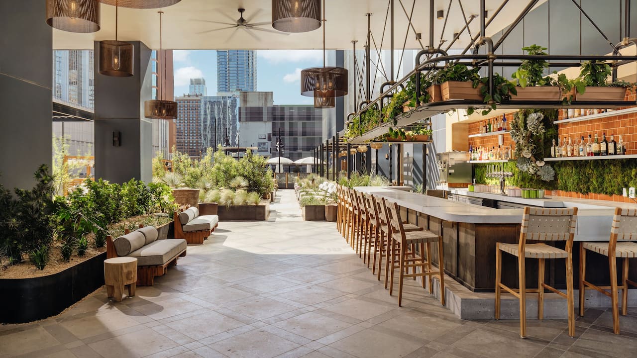 Wax Myrtles Outdoor Bar