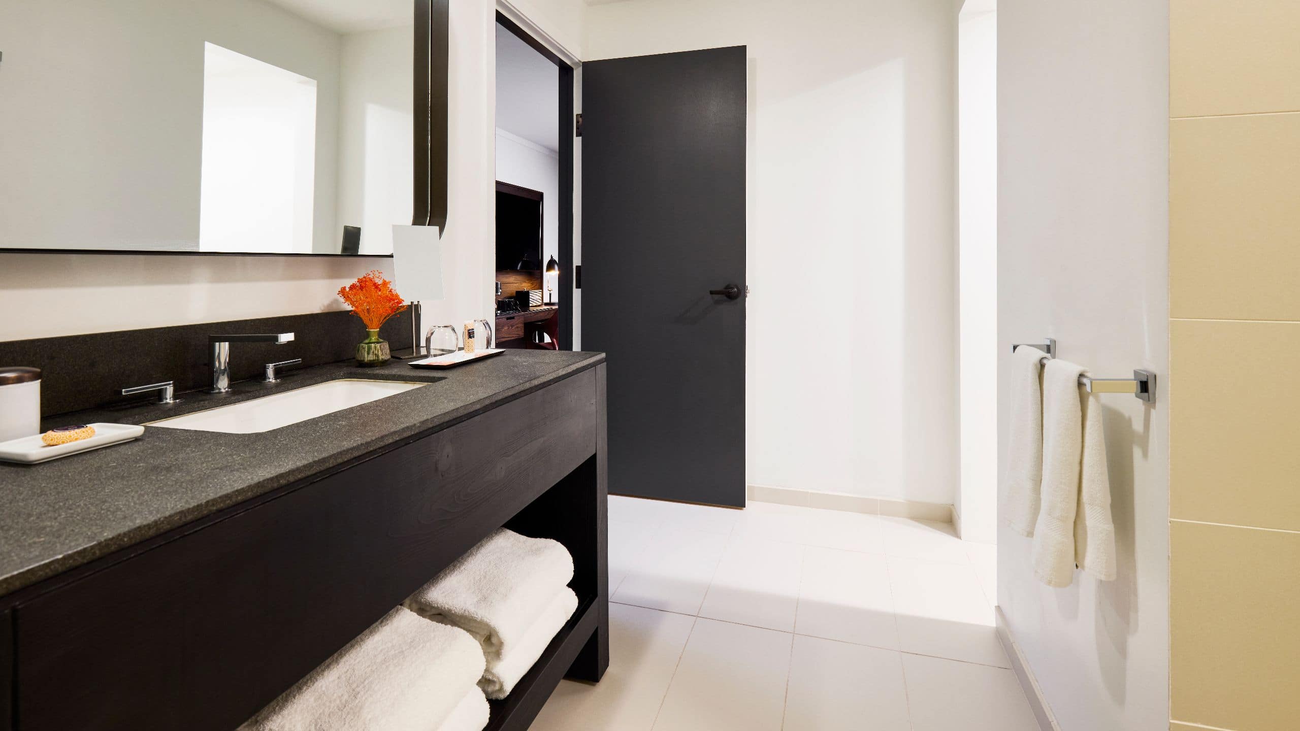 Hotel Kabuki Consulate Suite Bathroom Vanity
