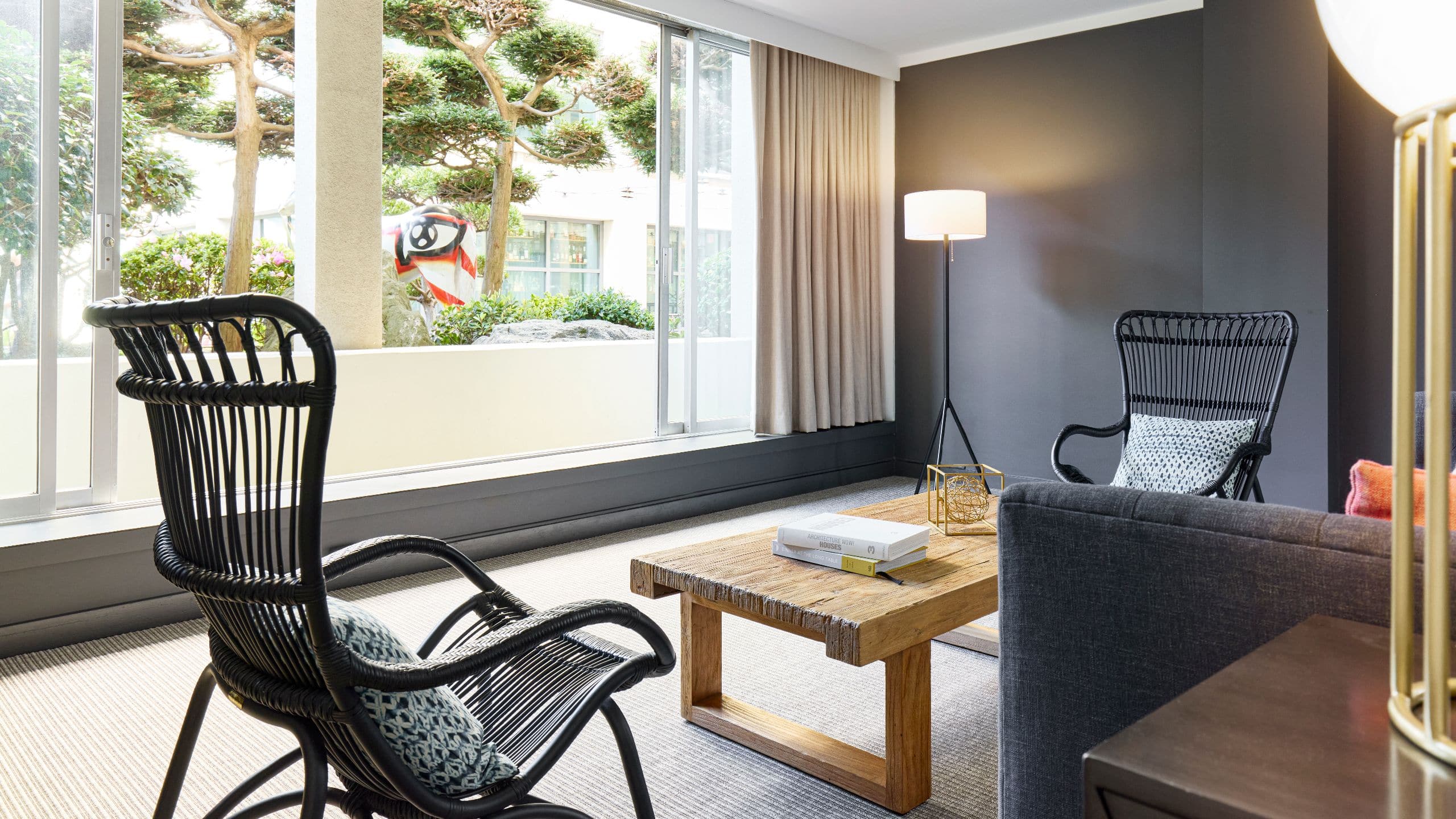 Hotel Kabuki Consulate Suite Seating