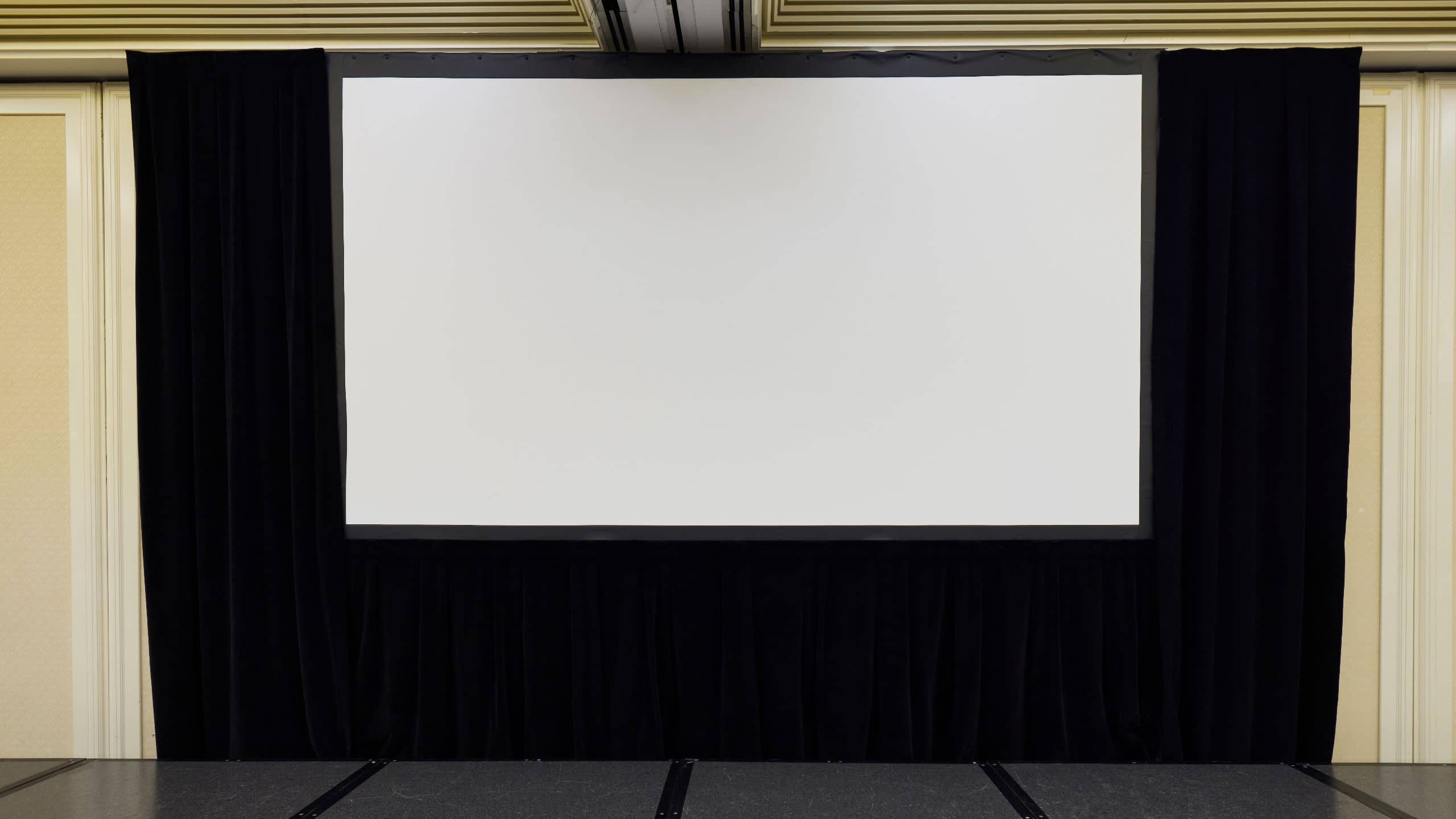 Hotel Kabuki Imperial Room Projection Screen