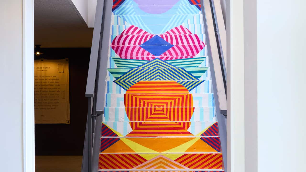 Local Art Stairs
