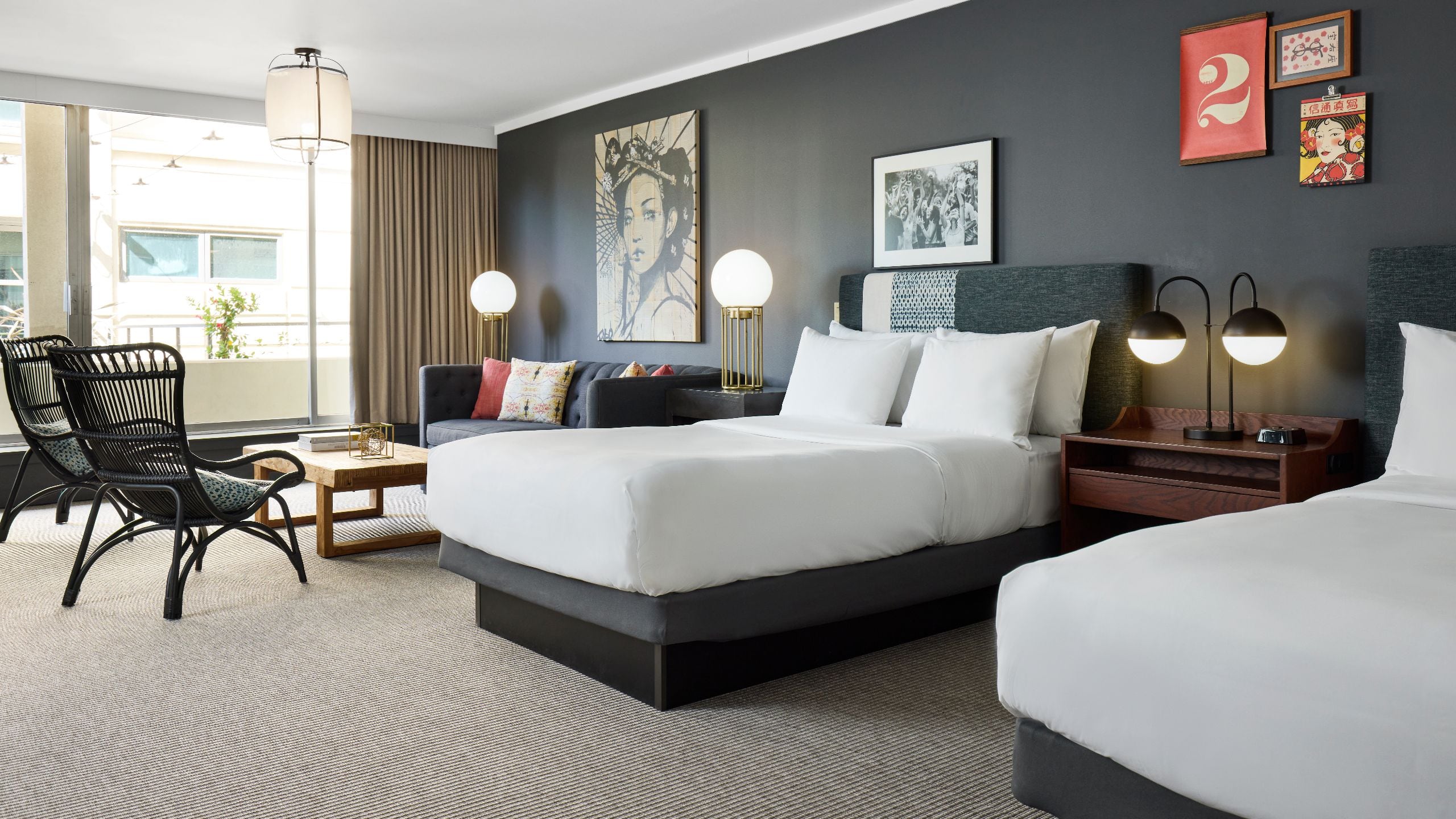 第 4，共 5 Hotel Kabuki Two Double Loft