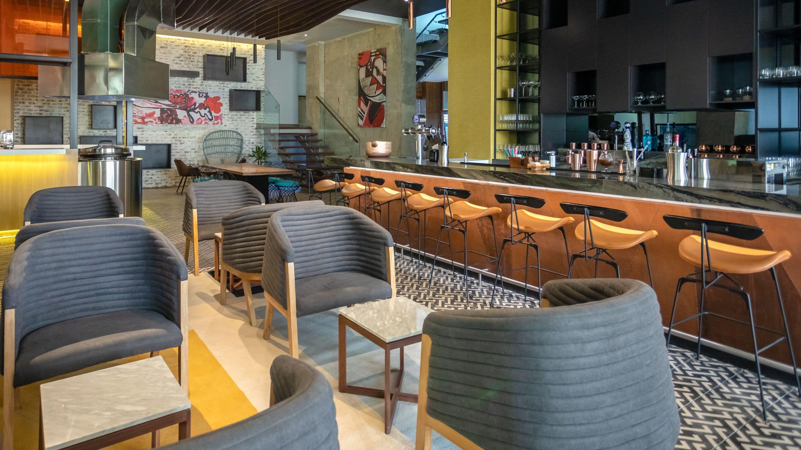 Hyatt Centric San Salvador Bar Chairs Stools Counter