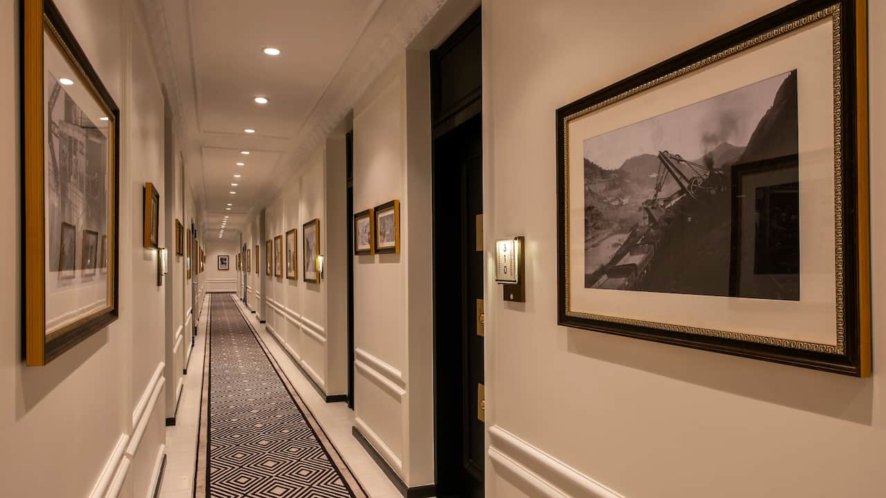 Corridor to Guest Rooms