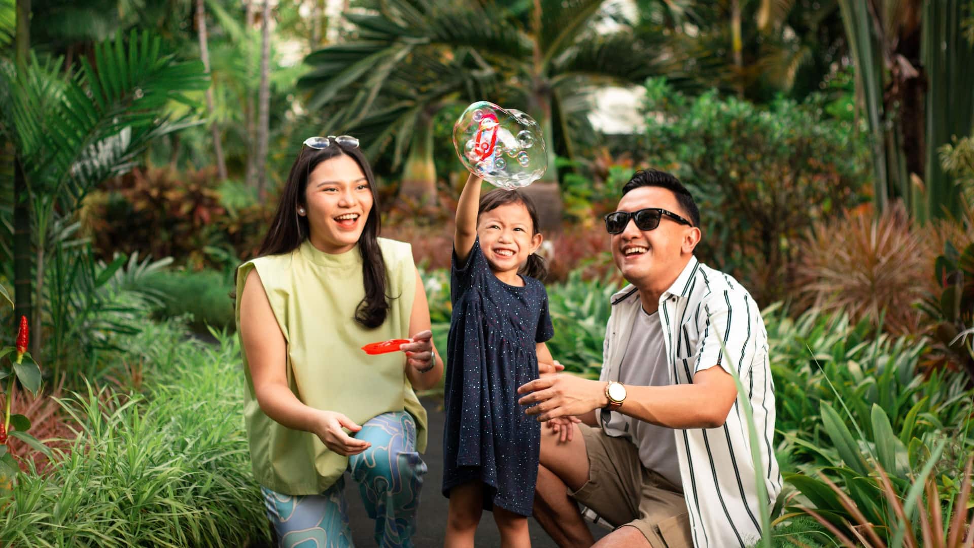 Grand Hyatt Jakarta Family Garden Bubble