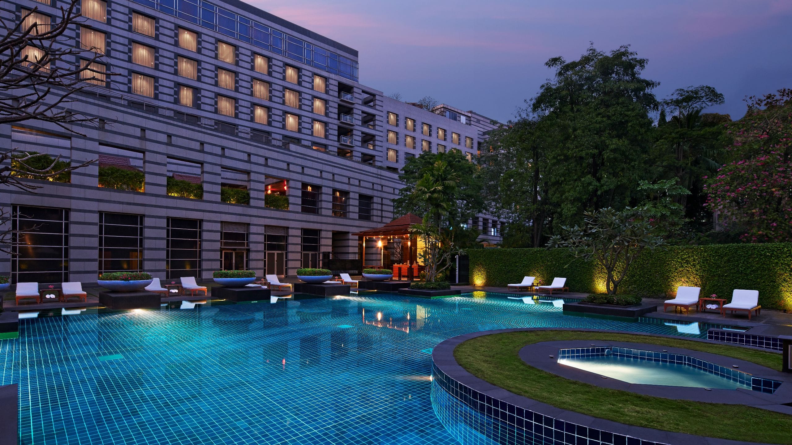 Grand Hyatt Mumbai Hotel & Residences Pool Facade View