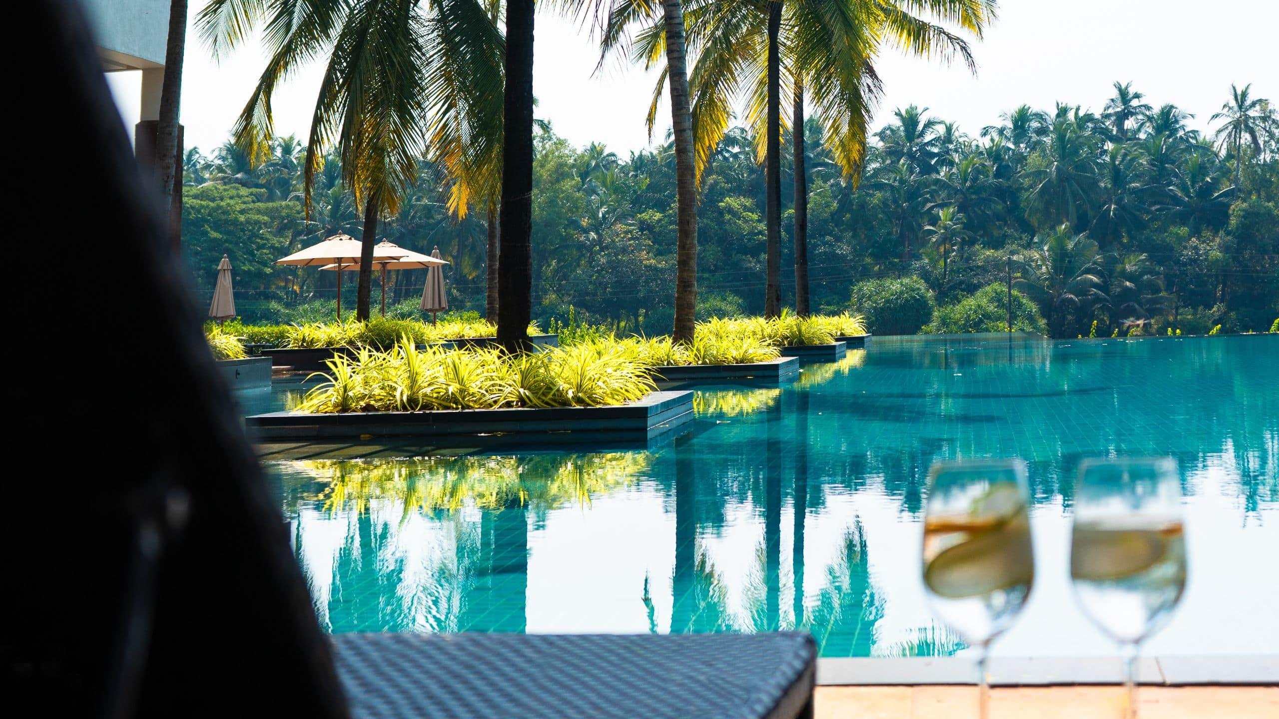 Alila Diwa Goa Poolside Deck Chair