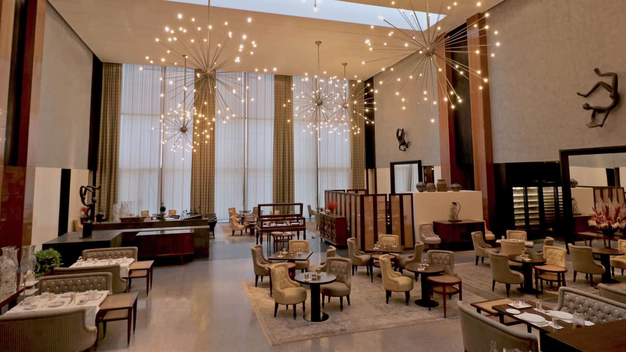 Grand Hyatt Gurgaon Lobby Seating Area
