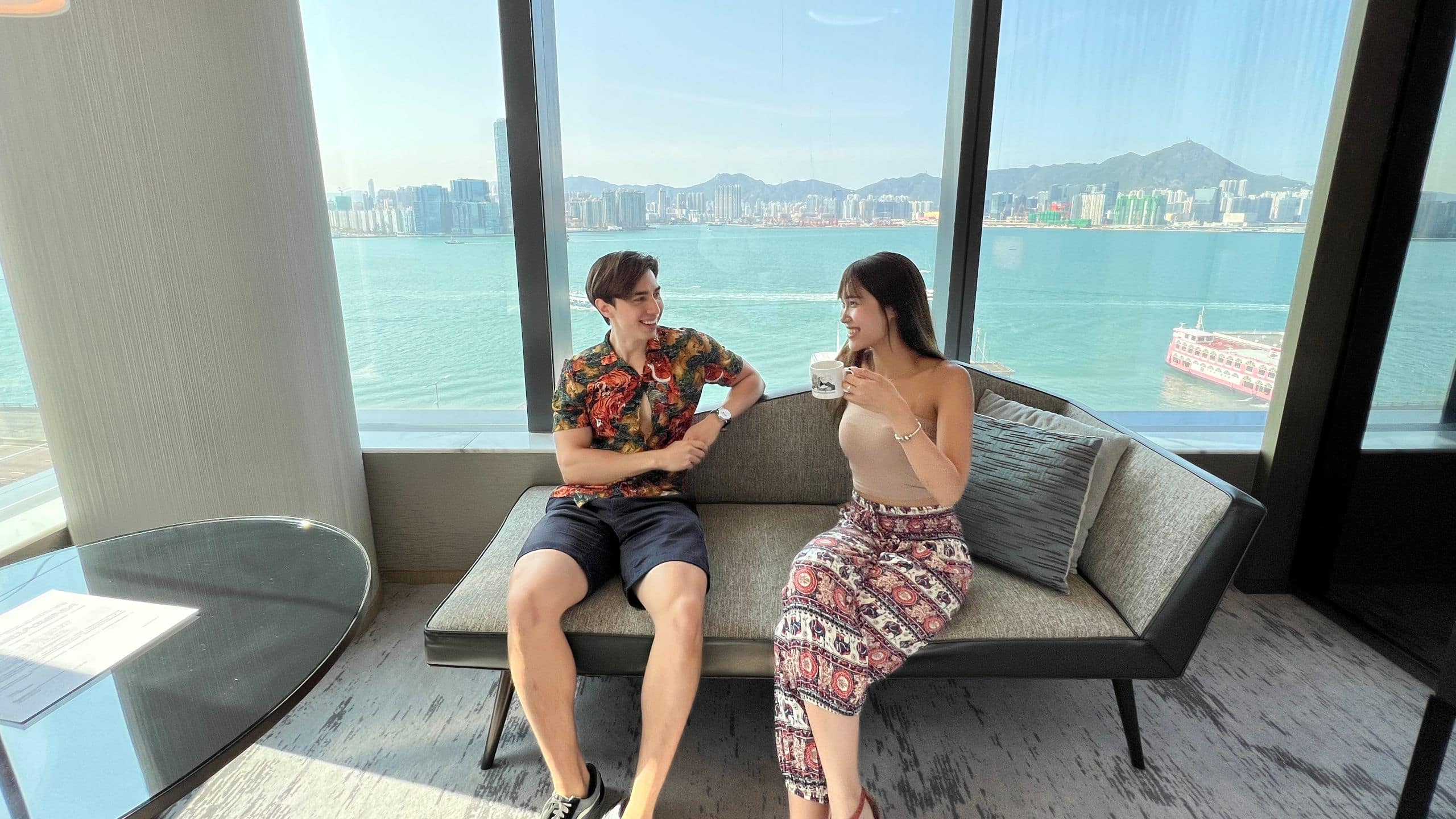 Hyatt Centric Victoria Harbour Hong Kong Guestroom Couple