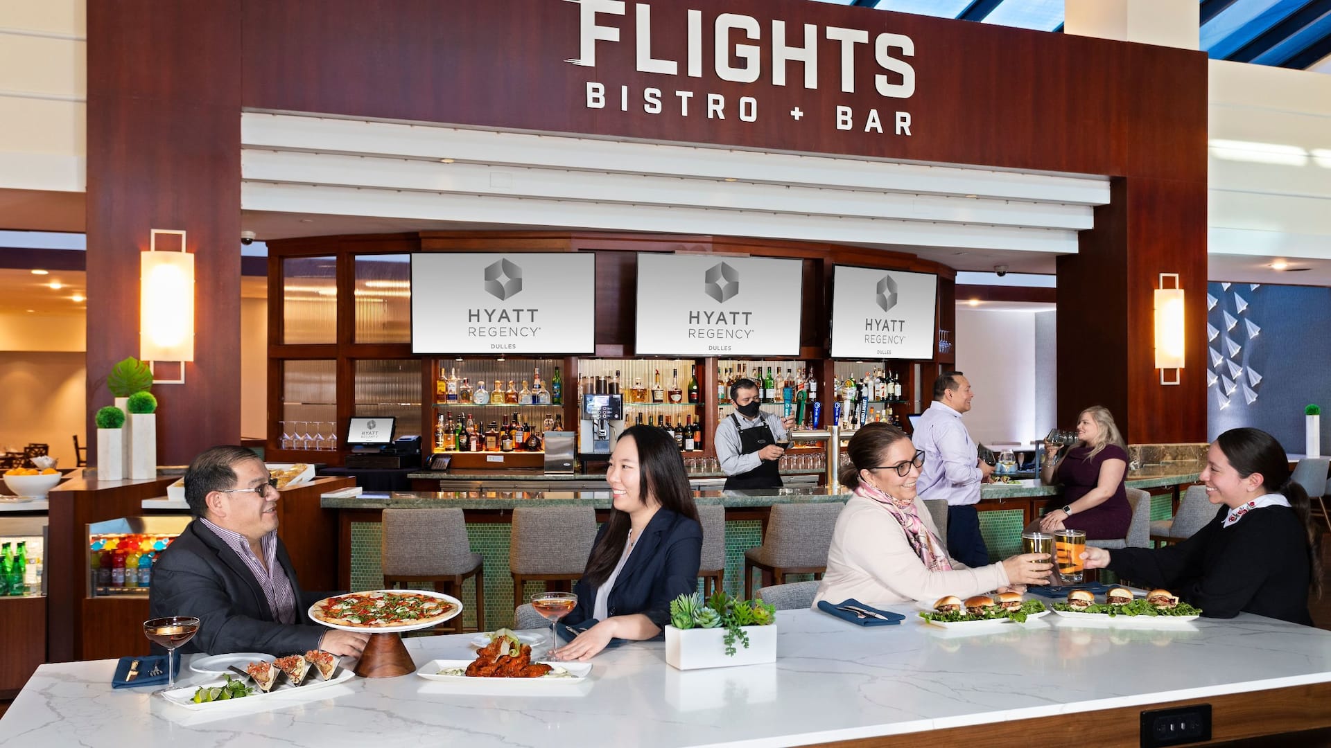 Hyatt Regency Dulles Flights Bar