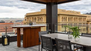 Thompson Denver Suite Terrace Bar Set