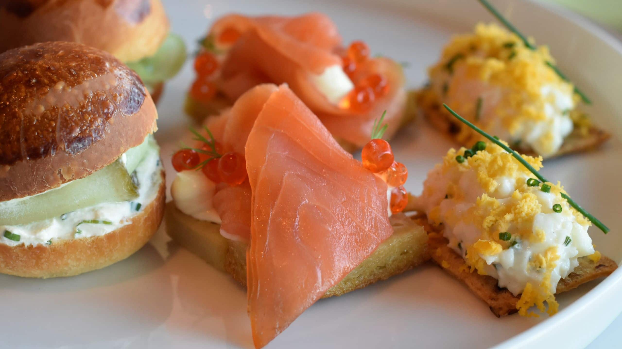 Park Hyatt Auckland Queen Birthday Afternoon Tea Salmon