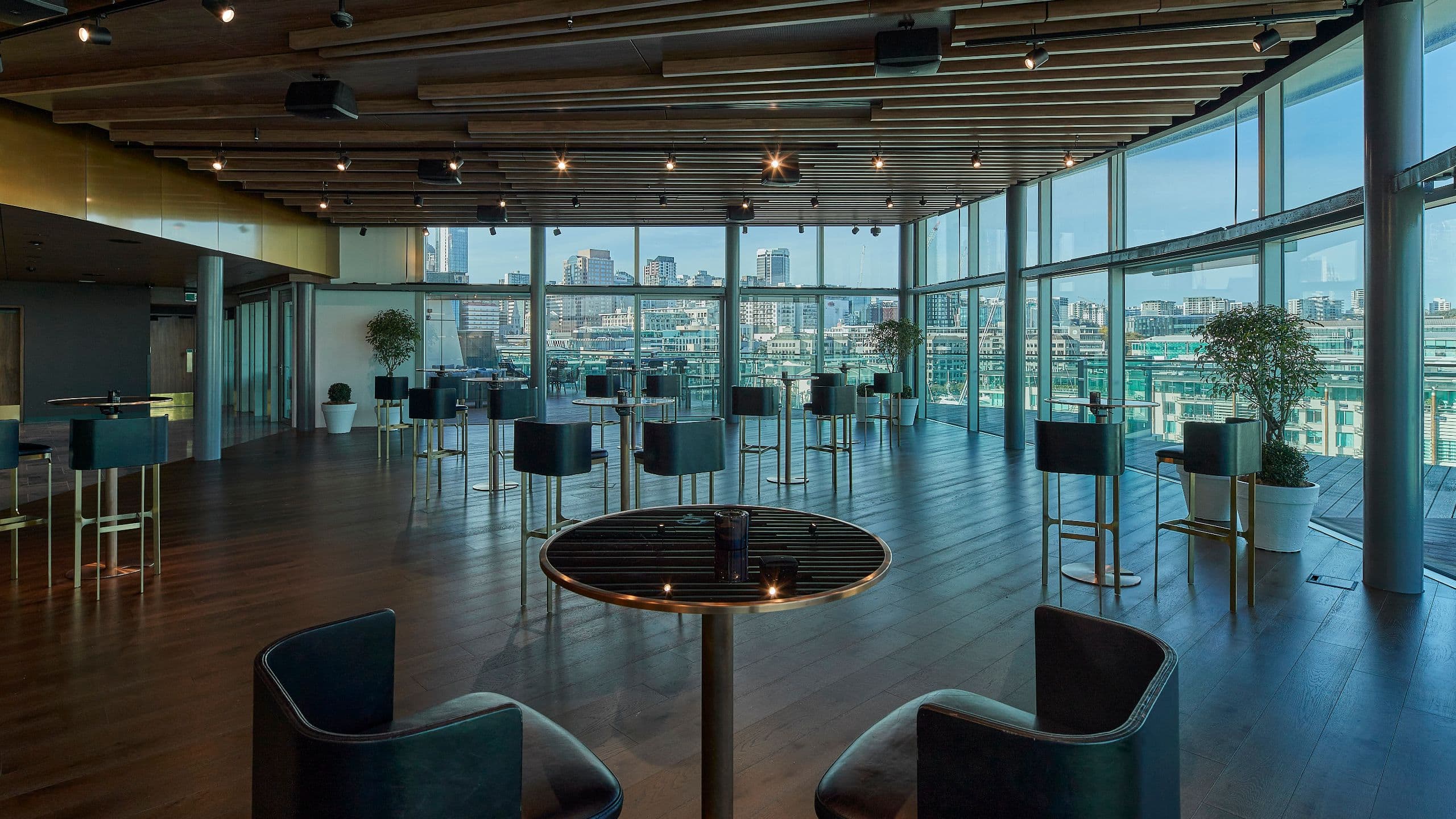 Park Hyatt Auckland Phakl Waka Rooftop City View Seating