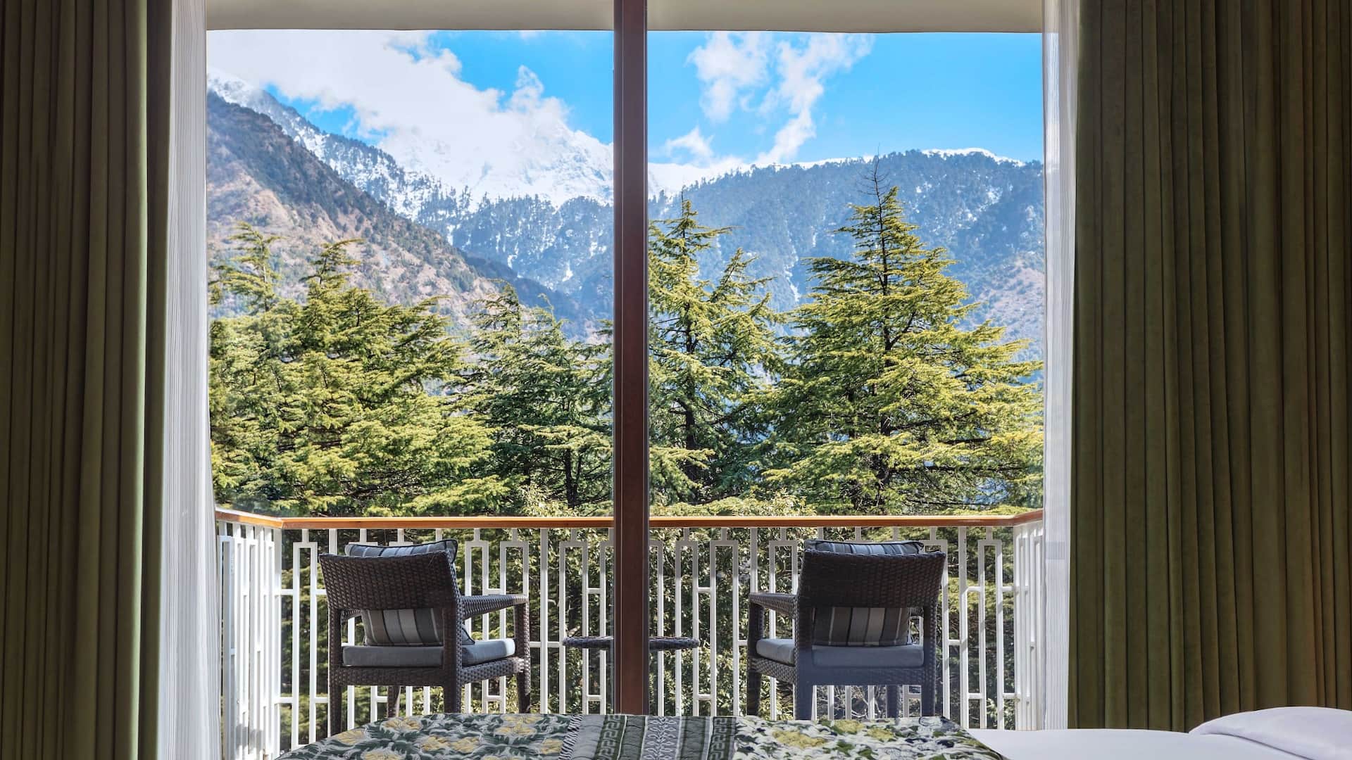 Hyatt Regency Dharamshala Resort Club Outside Balcony View