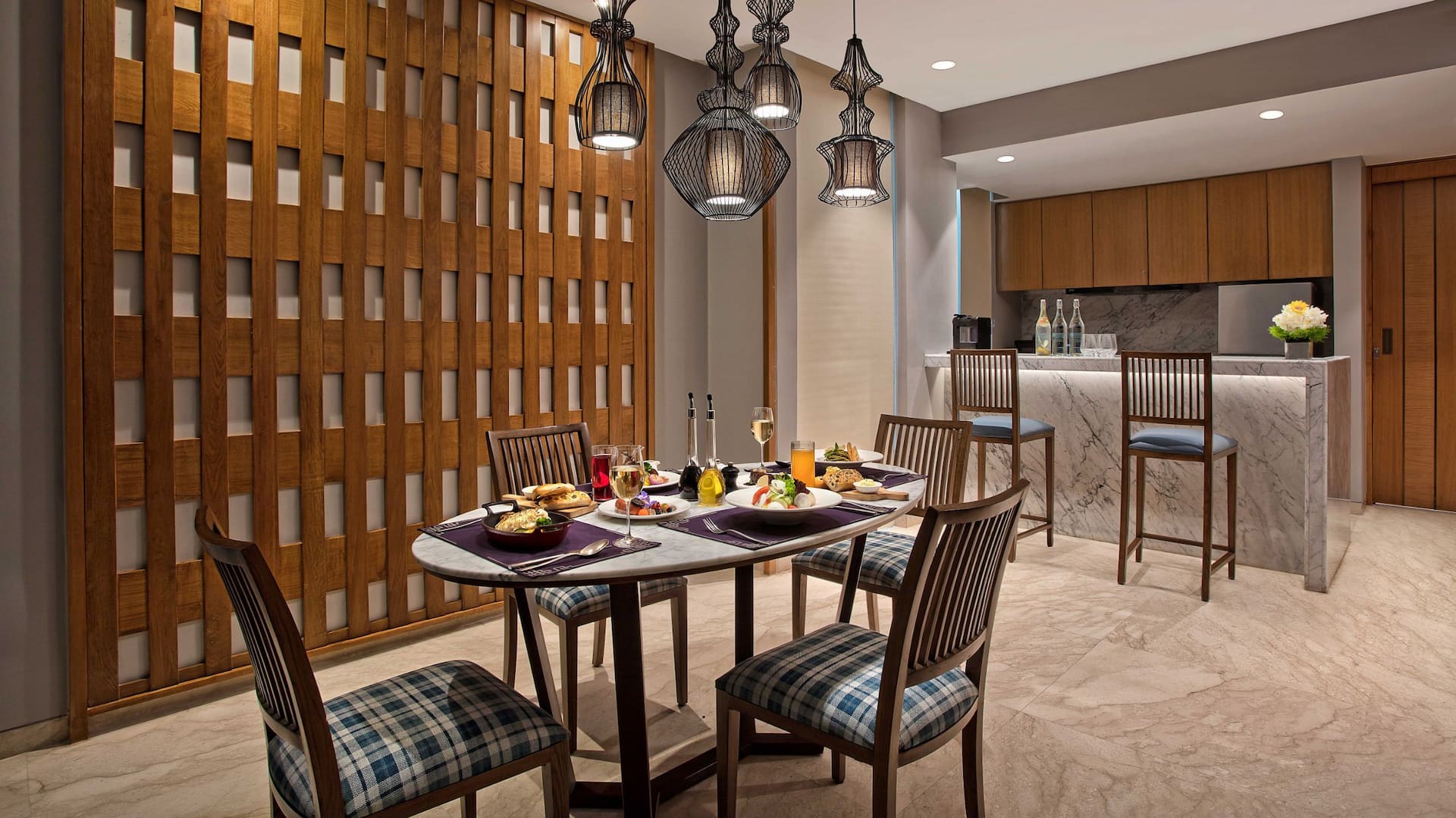 1 of 1 Hyatt Regency Dharamshala Resort Dining Table Spread