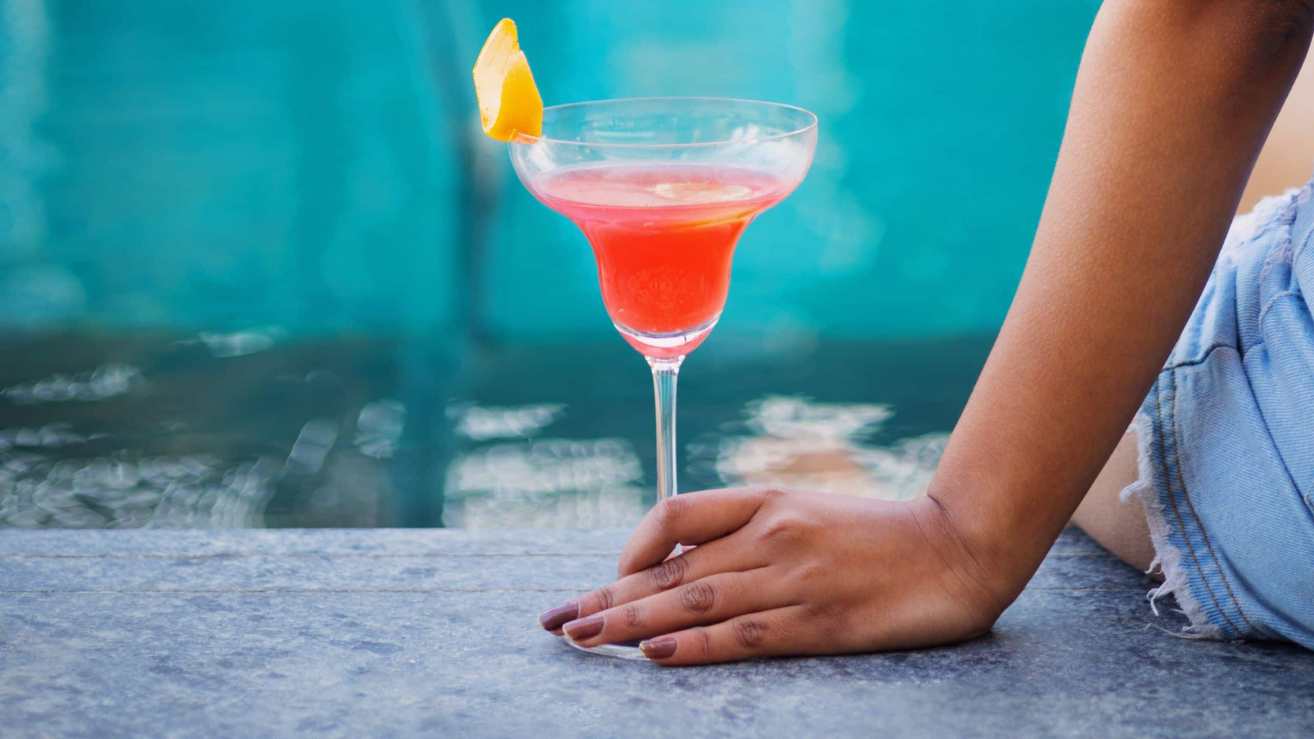 Hyatt Centric Soalteemode Kathmandu Drink Poolside