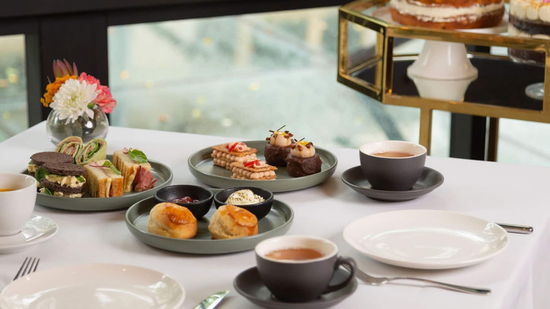 Hyatt Regency Brisbane Afternoon Tea And Cart