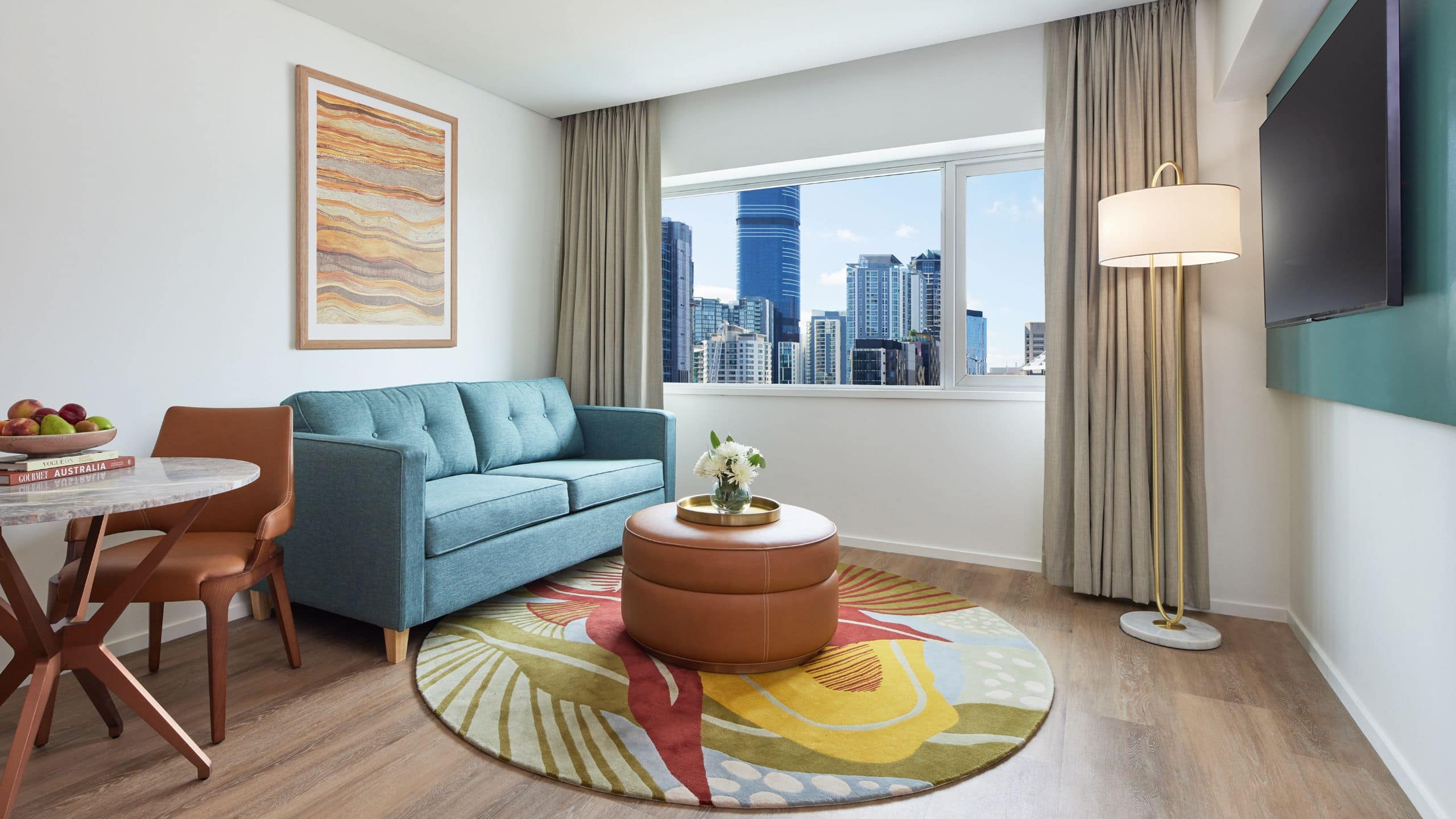Hyatt Regency Brisbane Deluxe Suite Living