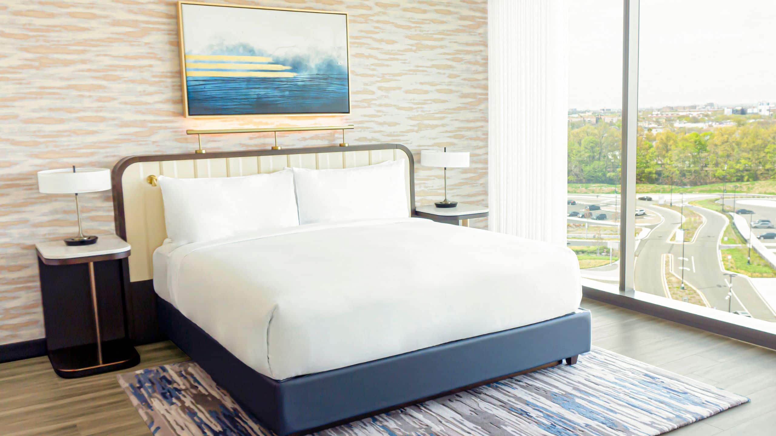 Hyatt Regency JFK Airport at Resorts World New York One King Bed Executive Suite Bed