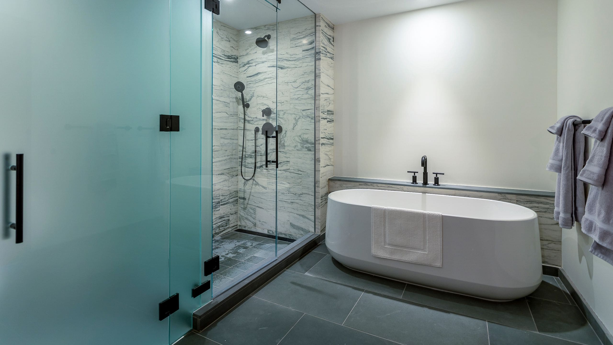 5 of 5 The Lodge at Spruce Peak Bathroom Bathtub Shower