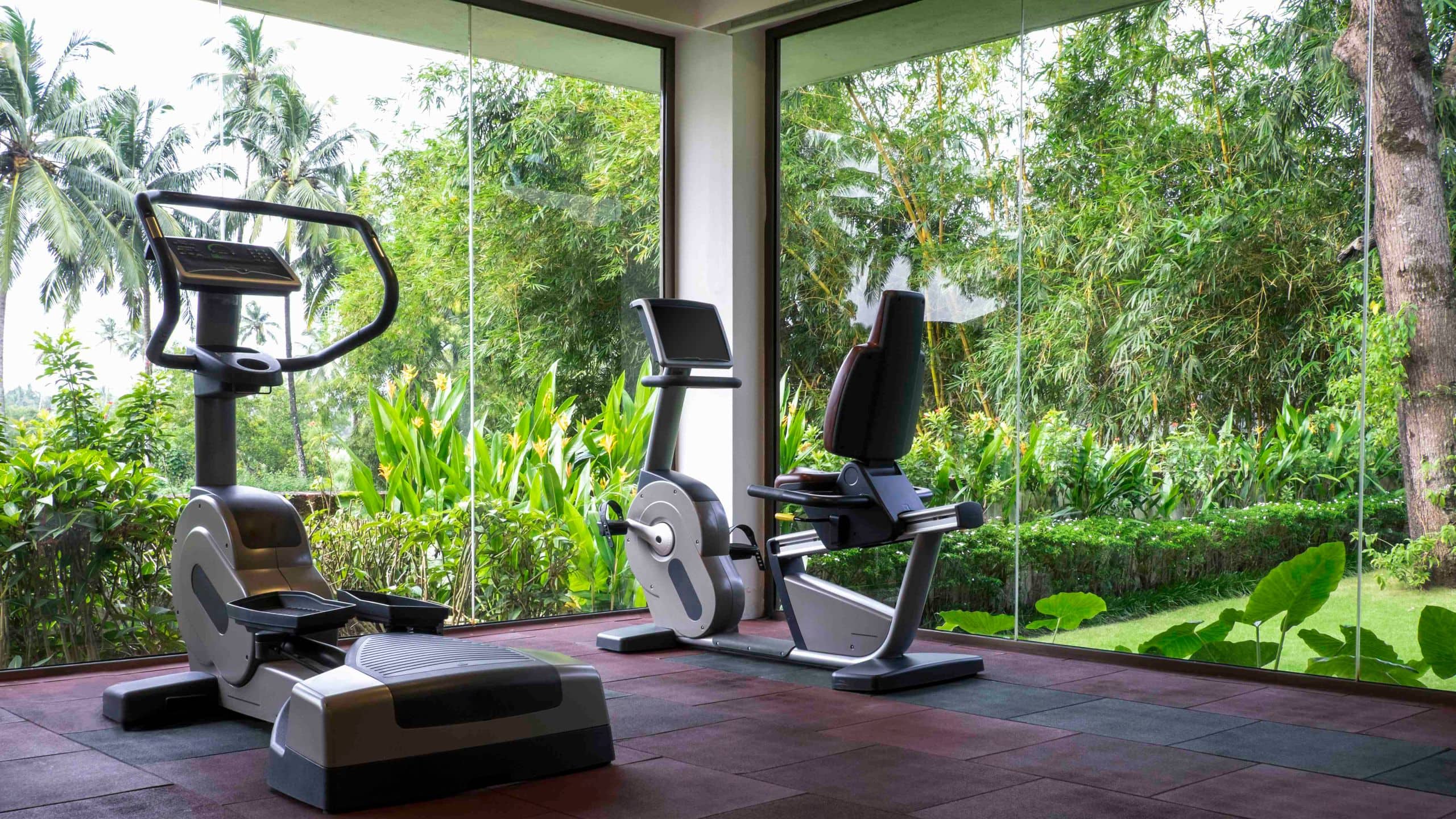Alila Diwa Goa Gym Cardio Stationary Bike