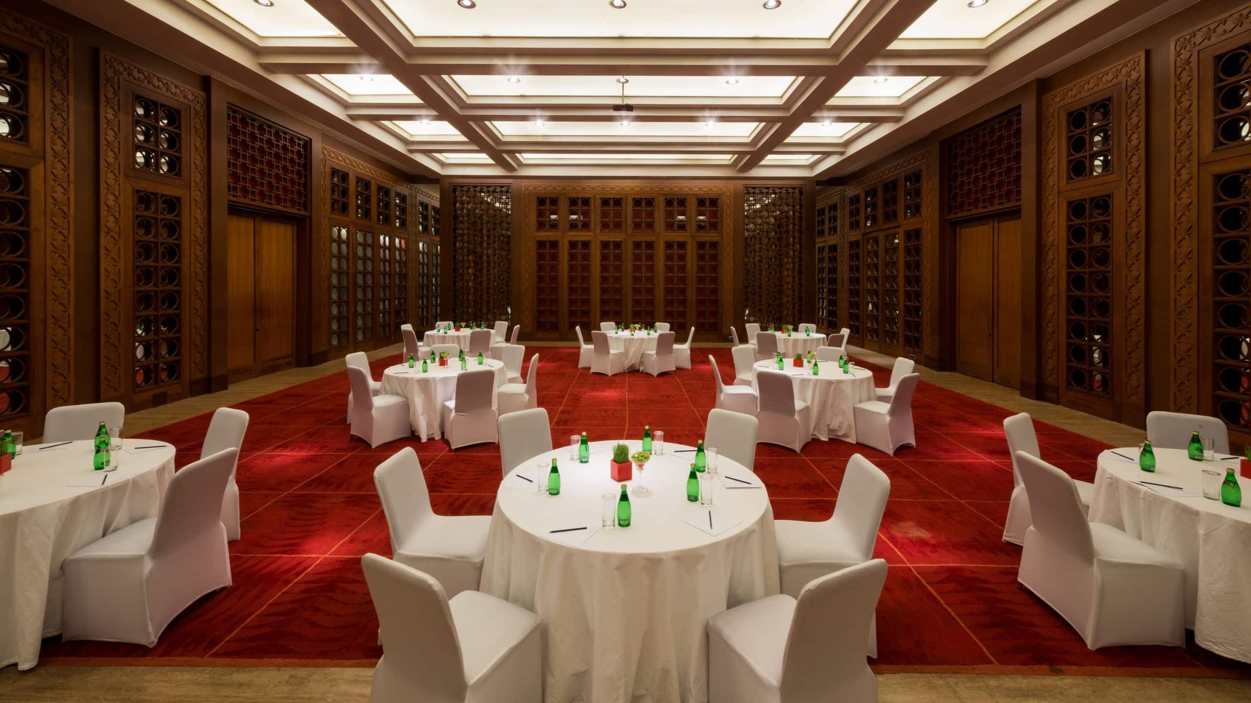Alila Diwa Goa Alila Ballroom Round Tables