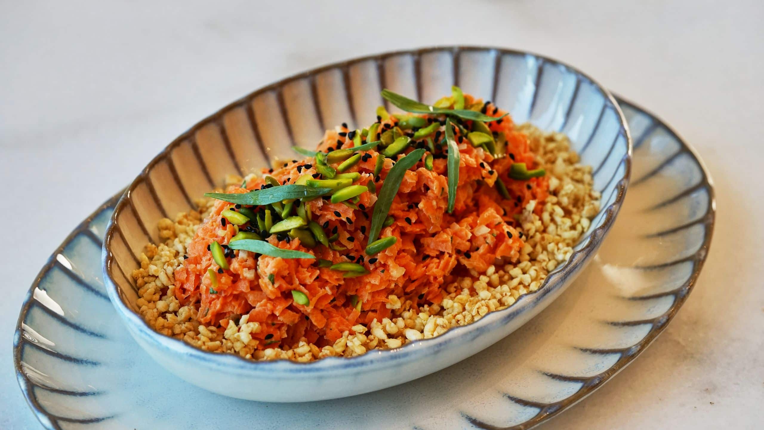 Hyatt Centric Jumeirah Dubai Eunoia Carrot Salad