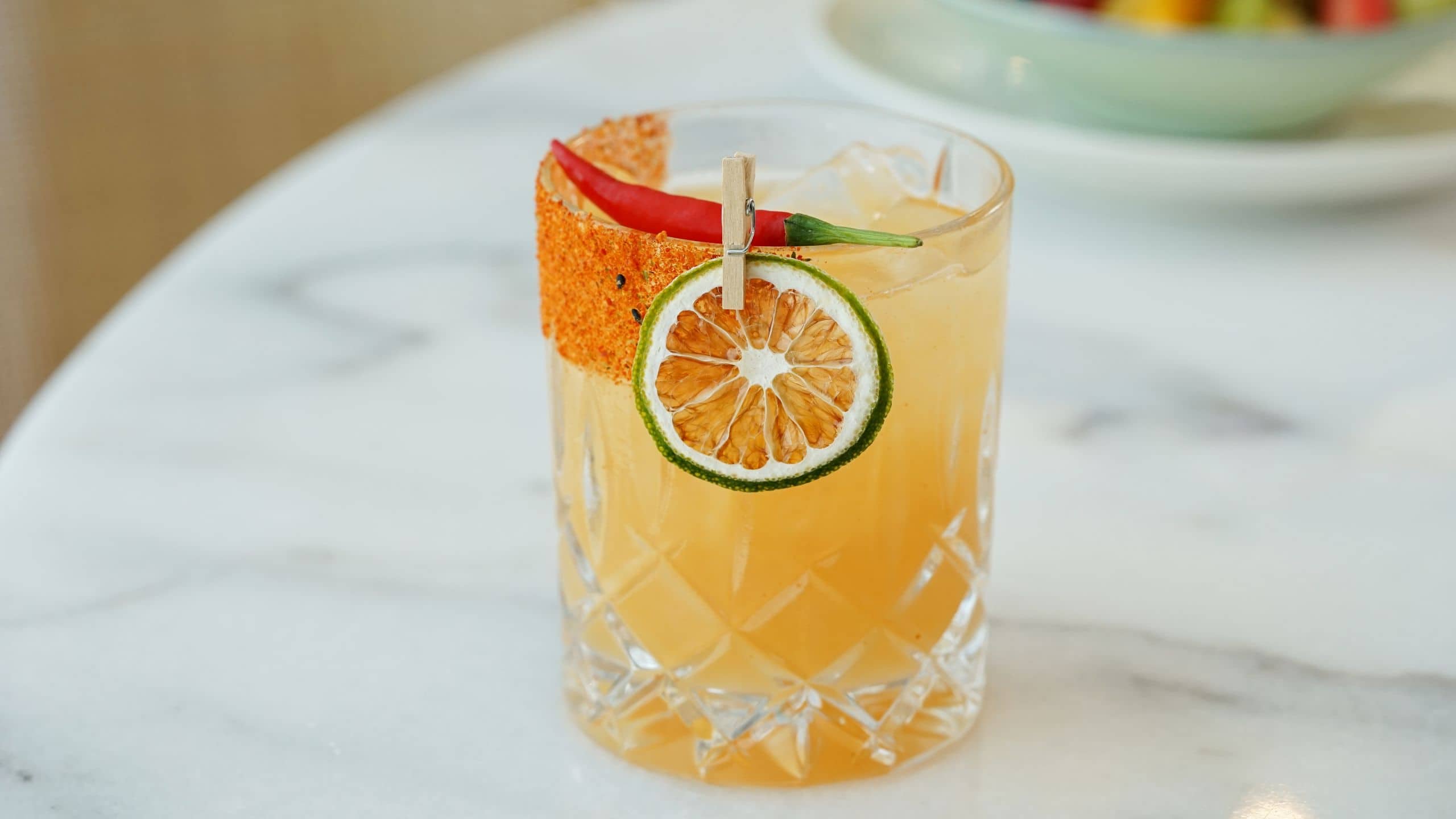 Hyatt Centric Jumeirah Dubai Eunoia Fresh Mocktail Chili Pepper Lime