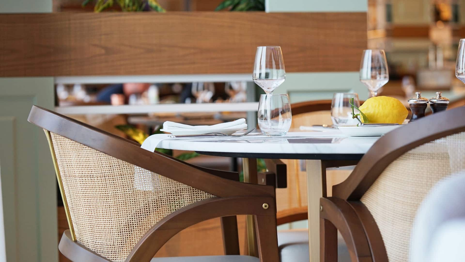 1 of 2 Eunoia, a French-Mediterranean dining at Hyatt Centric Jumeirah Dubai, offering a blend of comfort and modern aesthetics