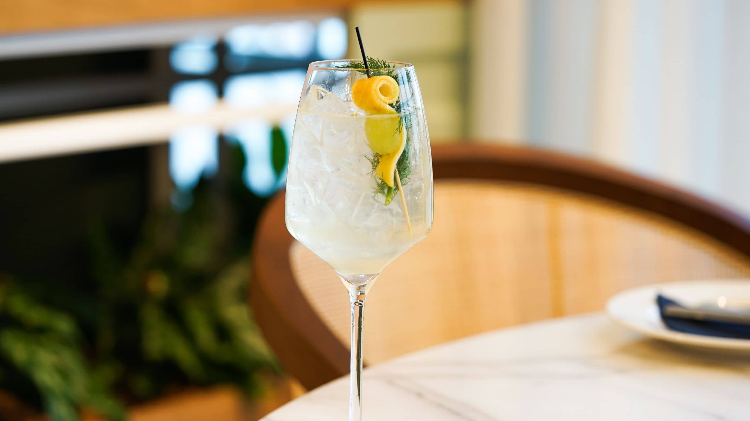 Hyatt Centric Jumeirah Dubai Eunoia Good Intensions Cocktail Lemon Herb