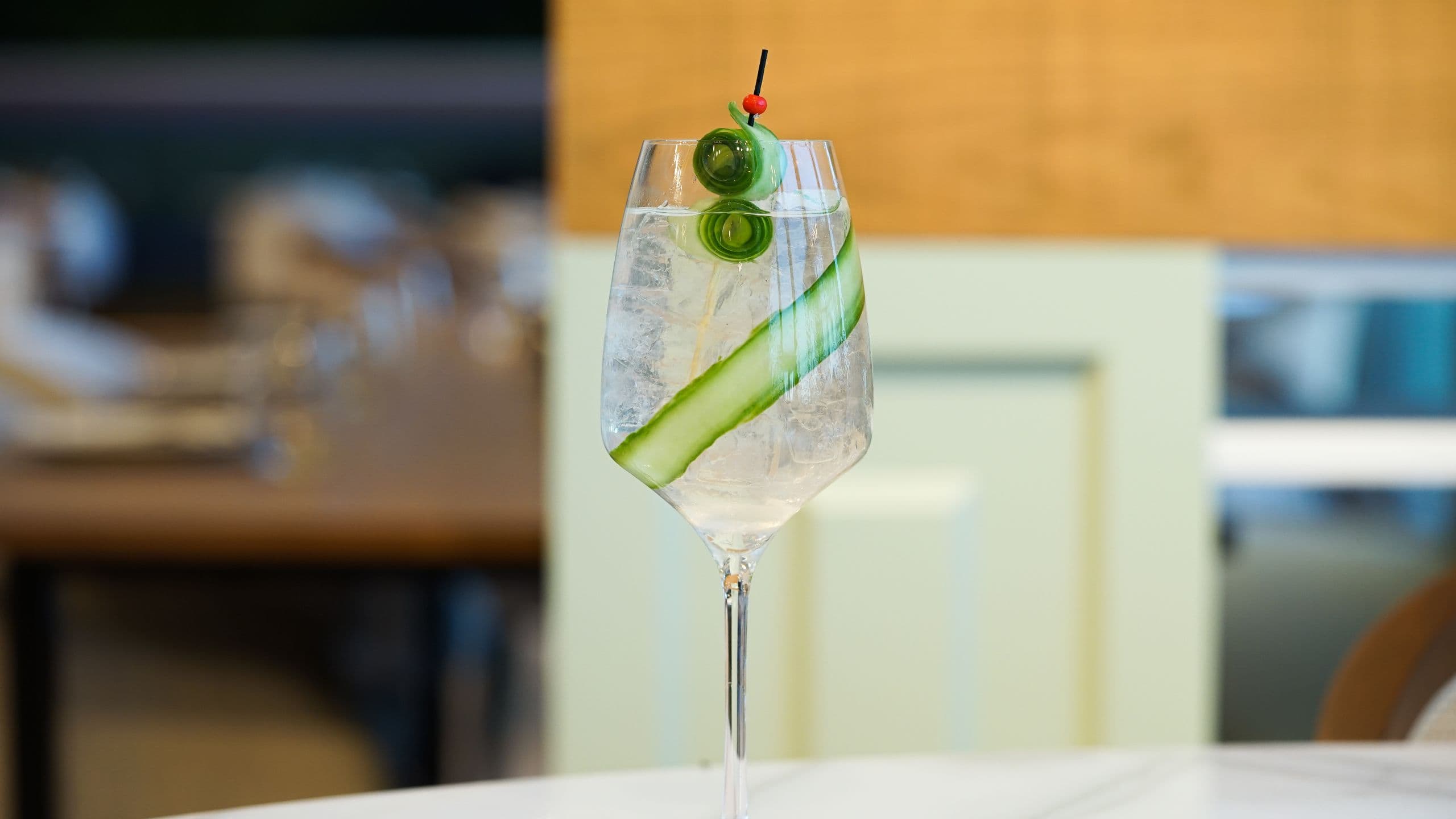 Hyatt Centric Jumeirah Dubai Eunoia Water Cocktail Cucumber