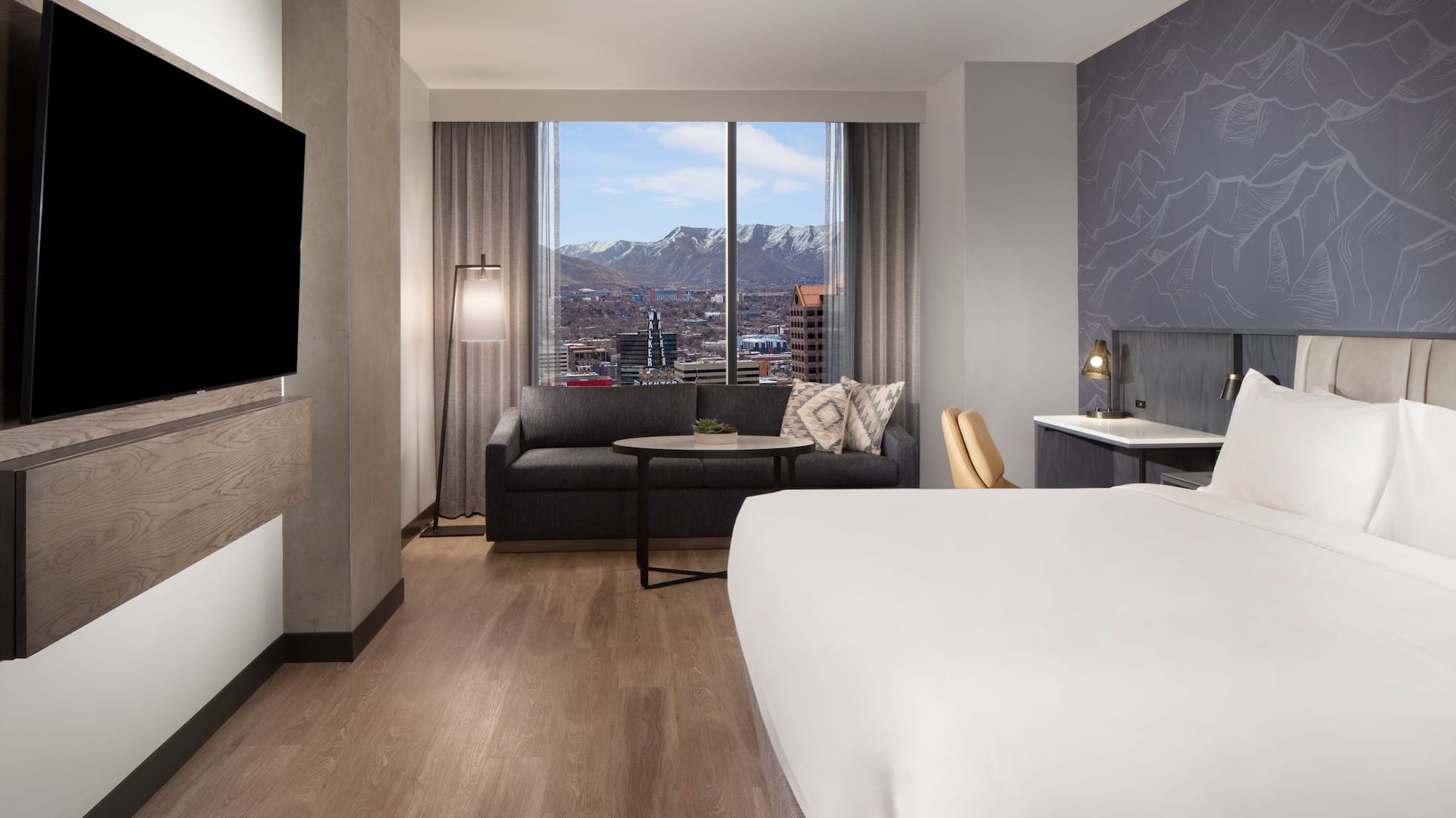 第 1，共 1 Hyatt Regency Salt Lake City One King Bed With Sofa Bed