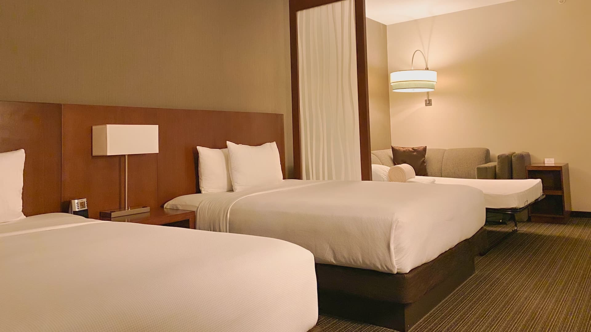 Hyatt Place San Jose/Pinares Two Queens Guestroom Sofa Bed