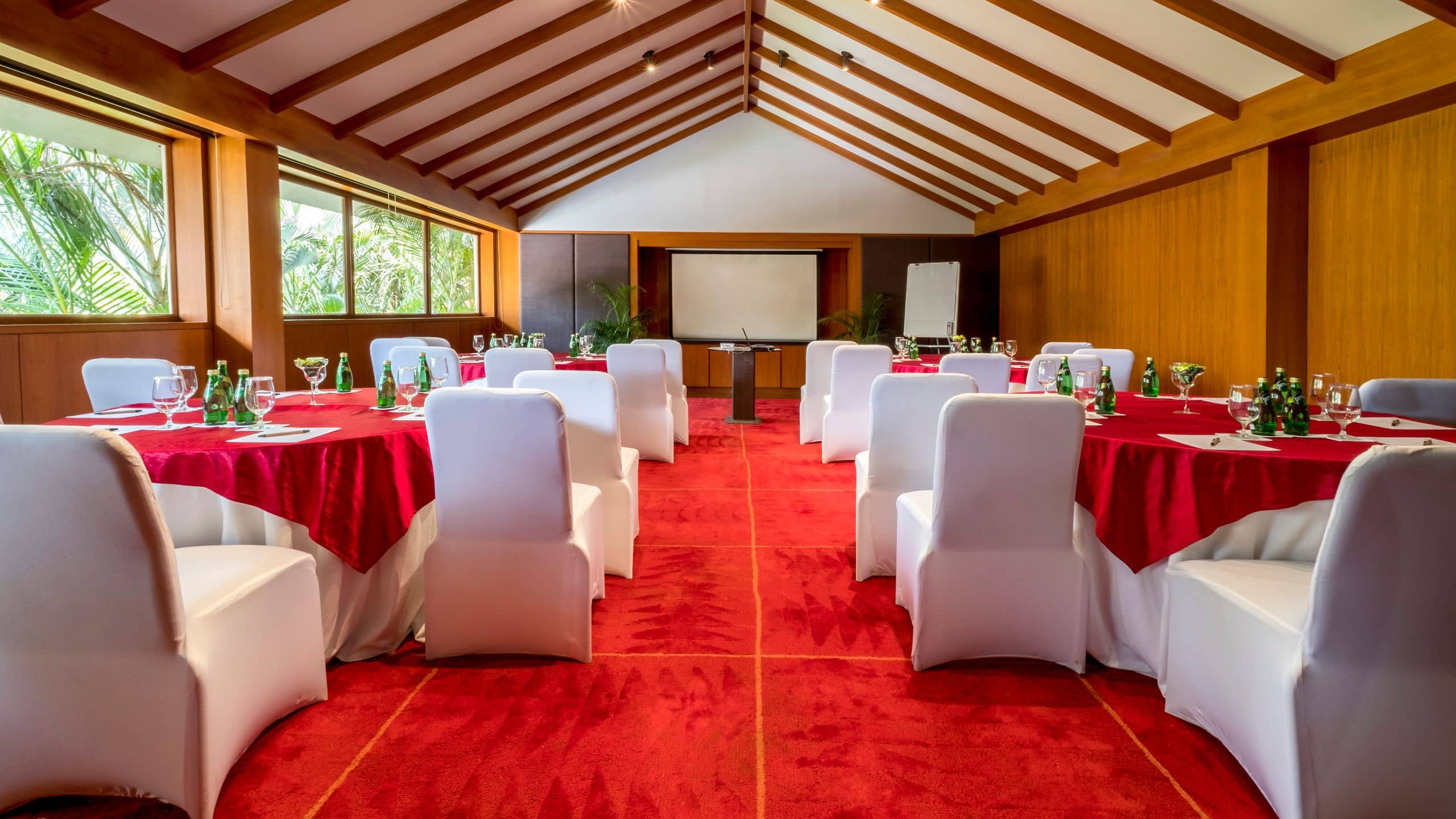 1 of 1 Alila Diwa Goa Meeting Round Table Setup