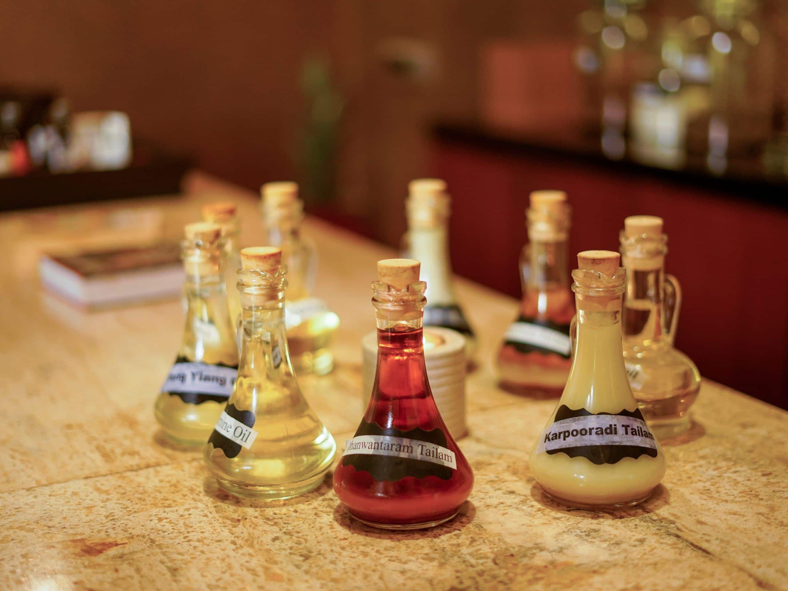 Alila Diwa Goa Spa Kitchen Oils