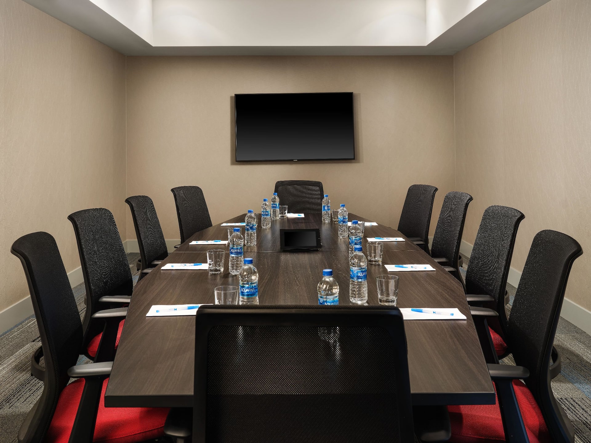 Hyatt House LA - University Medical Center Boardroom Table Setup