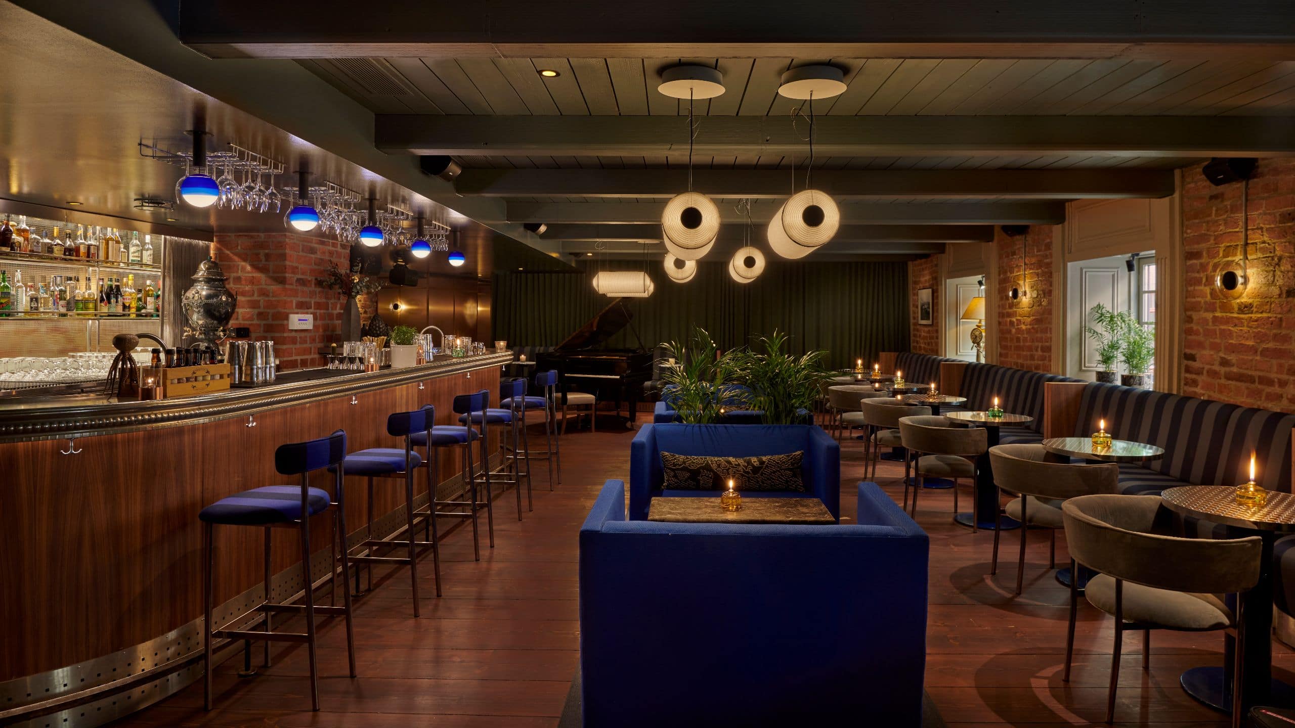 Hôtel Reisen Brahe Bar Seating Overview