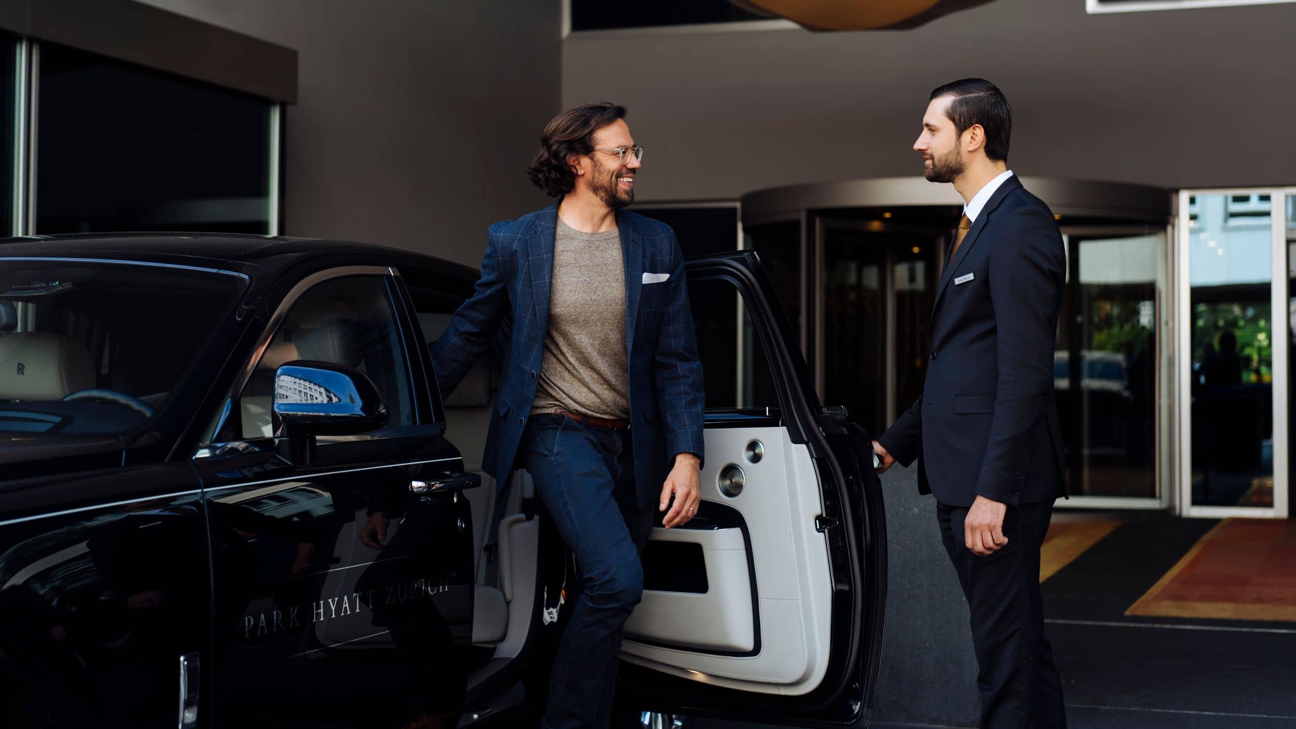 6 of 6 Park Hyatt Zurich Limousine Greeting