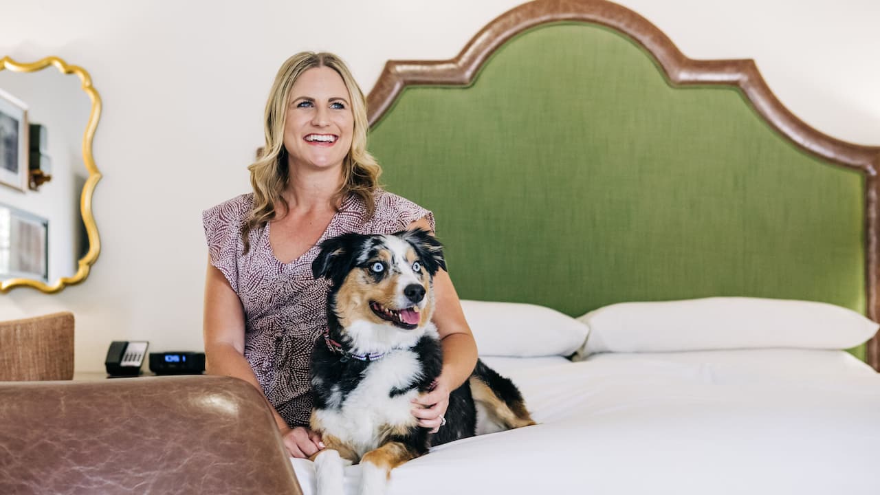 Royal Palms Resort and Spa Guestroom Dog Laying Bed